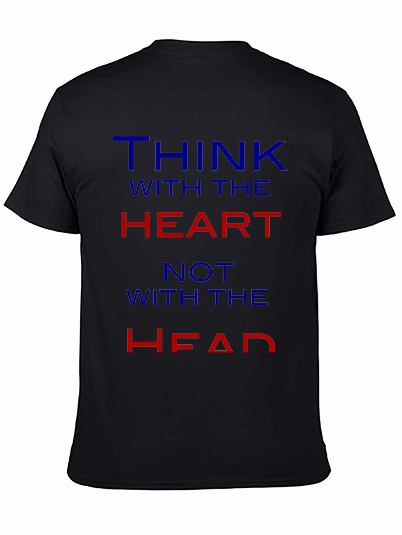 Think With The Heart Graphic Tee