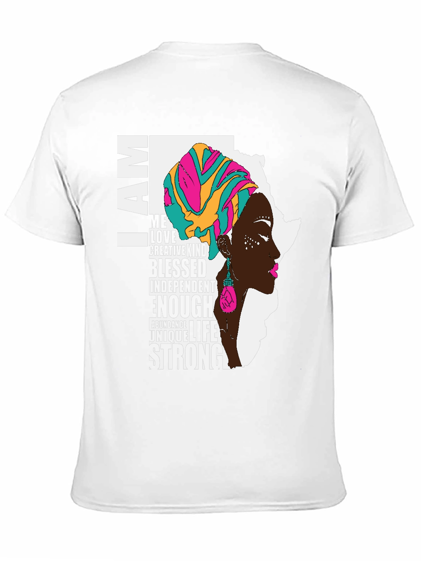 I AM Black Woman T-Shirt - Empowerment & Culture