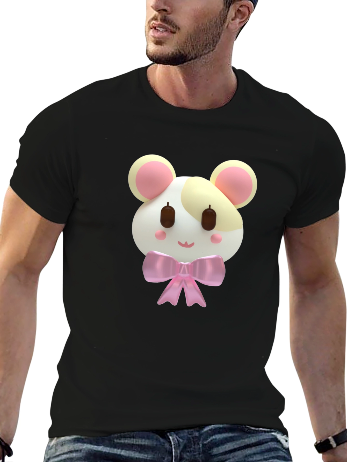 Hamster Bow T-Shirt