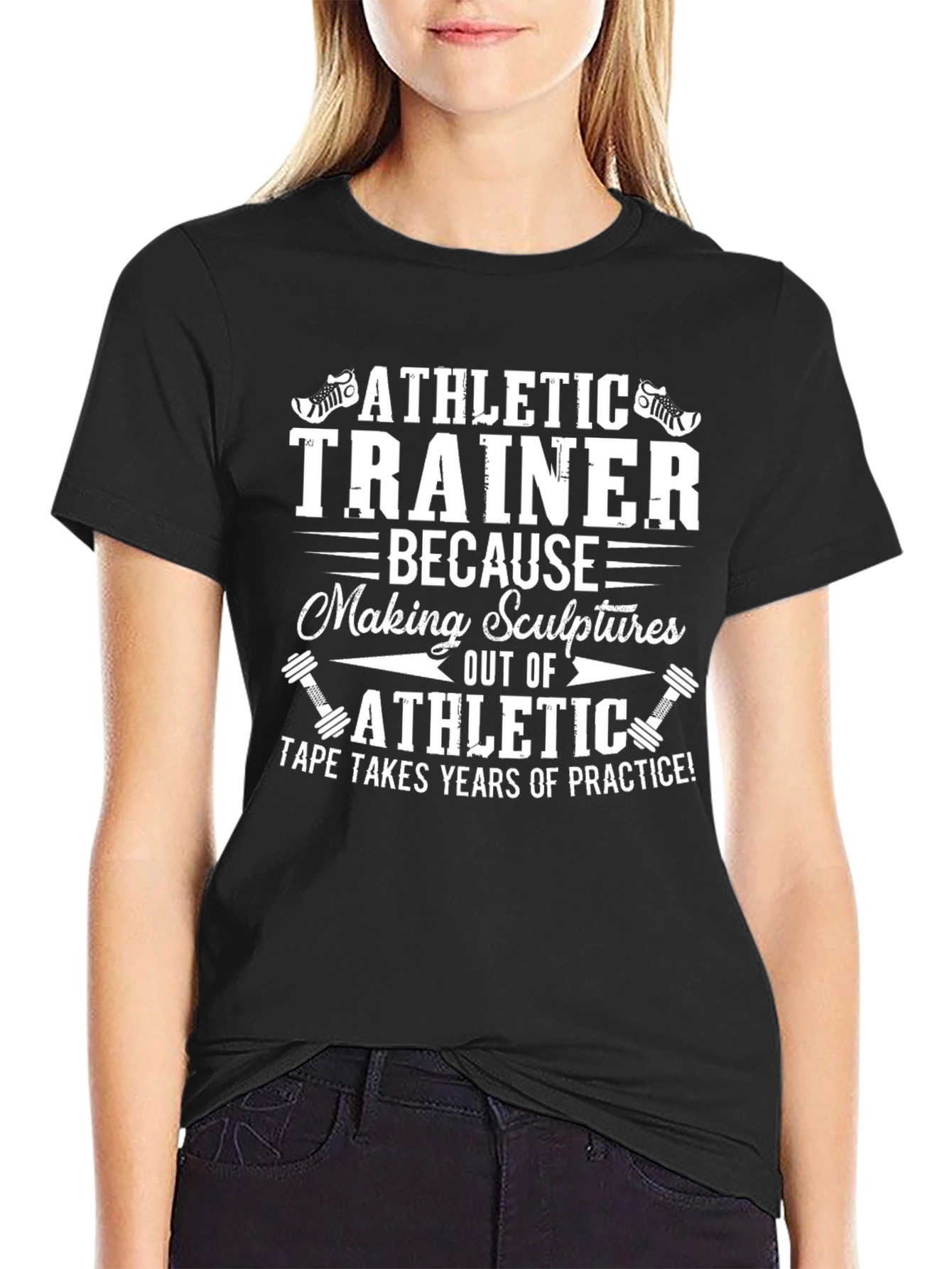 Athletic Trainer Sculpture Funny T-Shirt