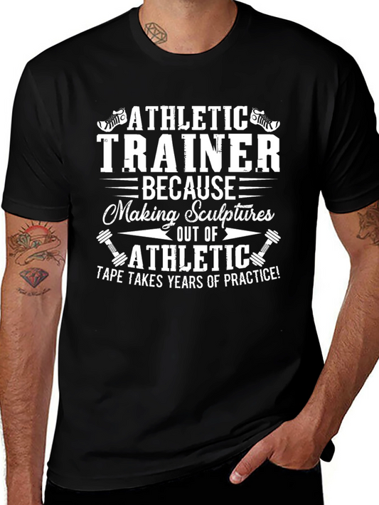Athletic Trainer Sculpture Funny T-Shirt