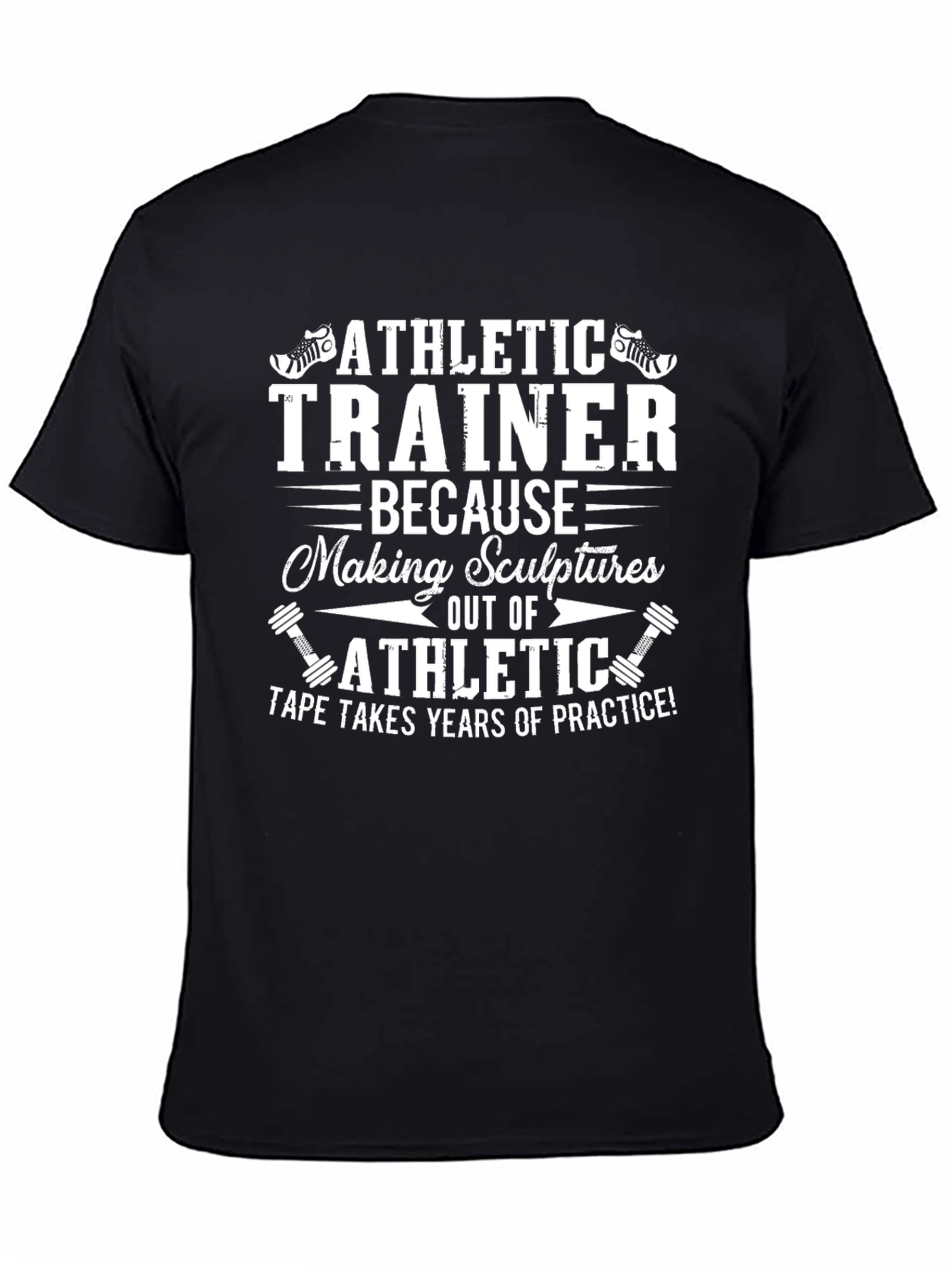 Athletic Trainer Sculpture Funny T-Shirt