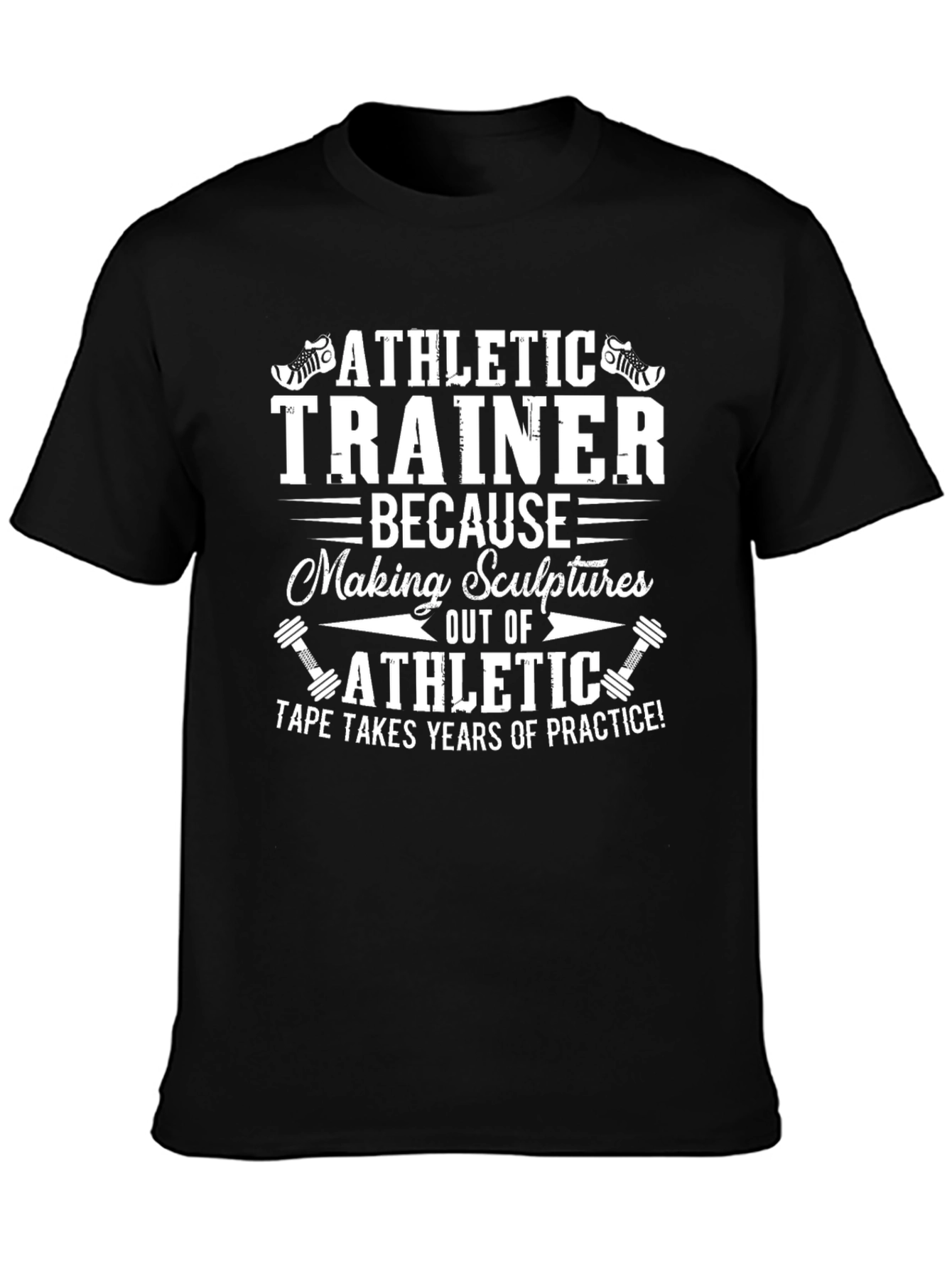 Athletic Trainer Sculpture Funny T-Shirt
