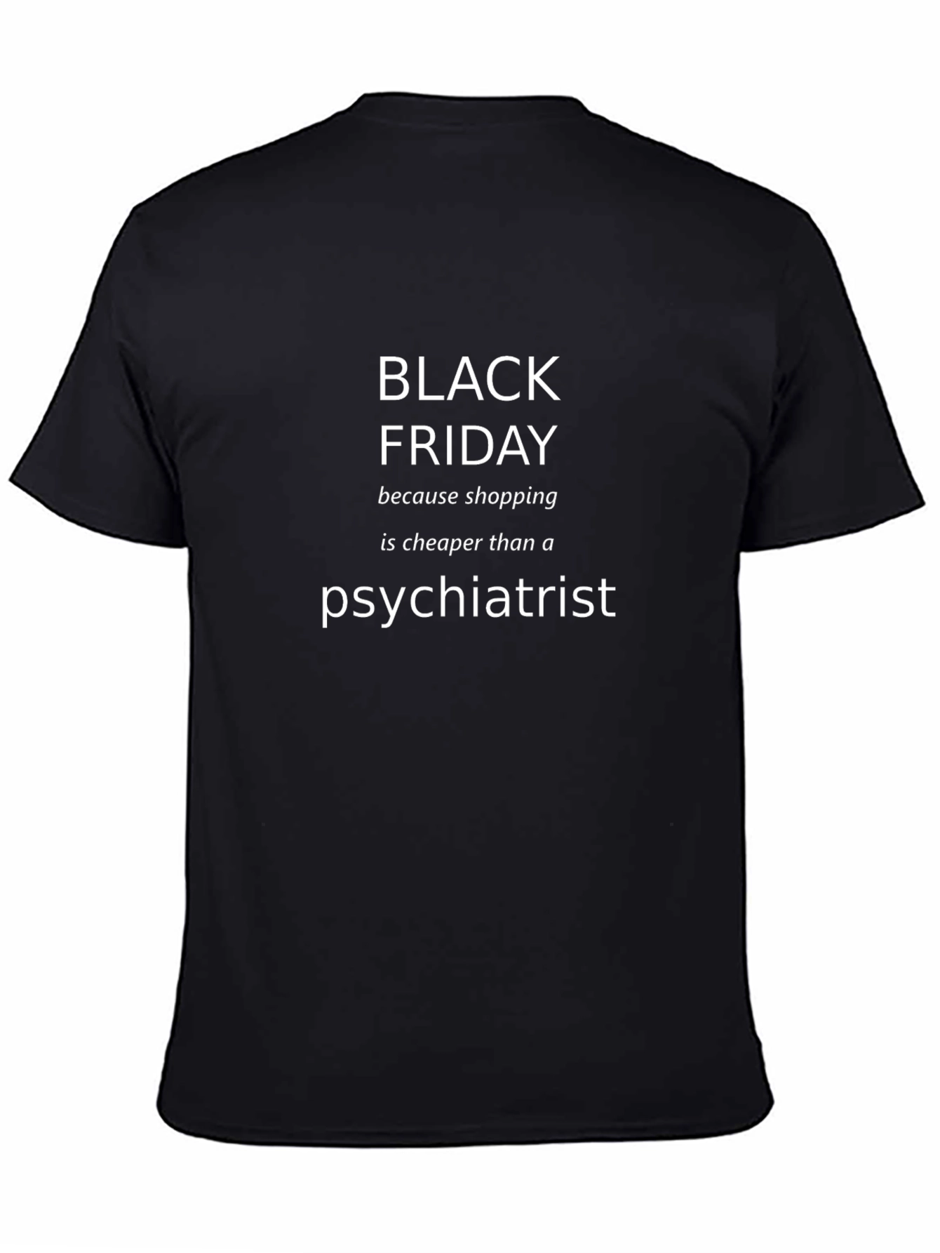 Black Friday Shopping Therapy Tee