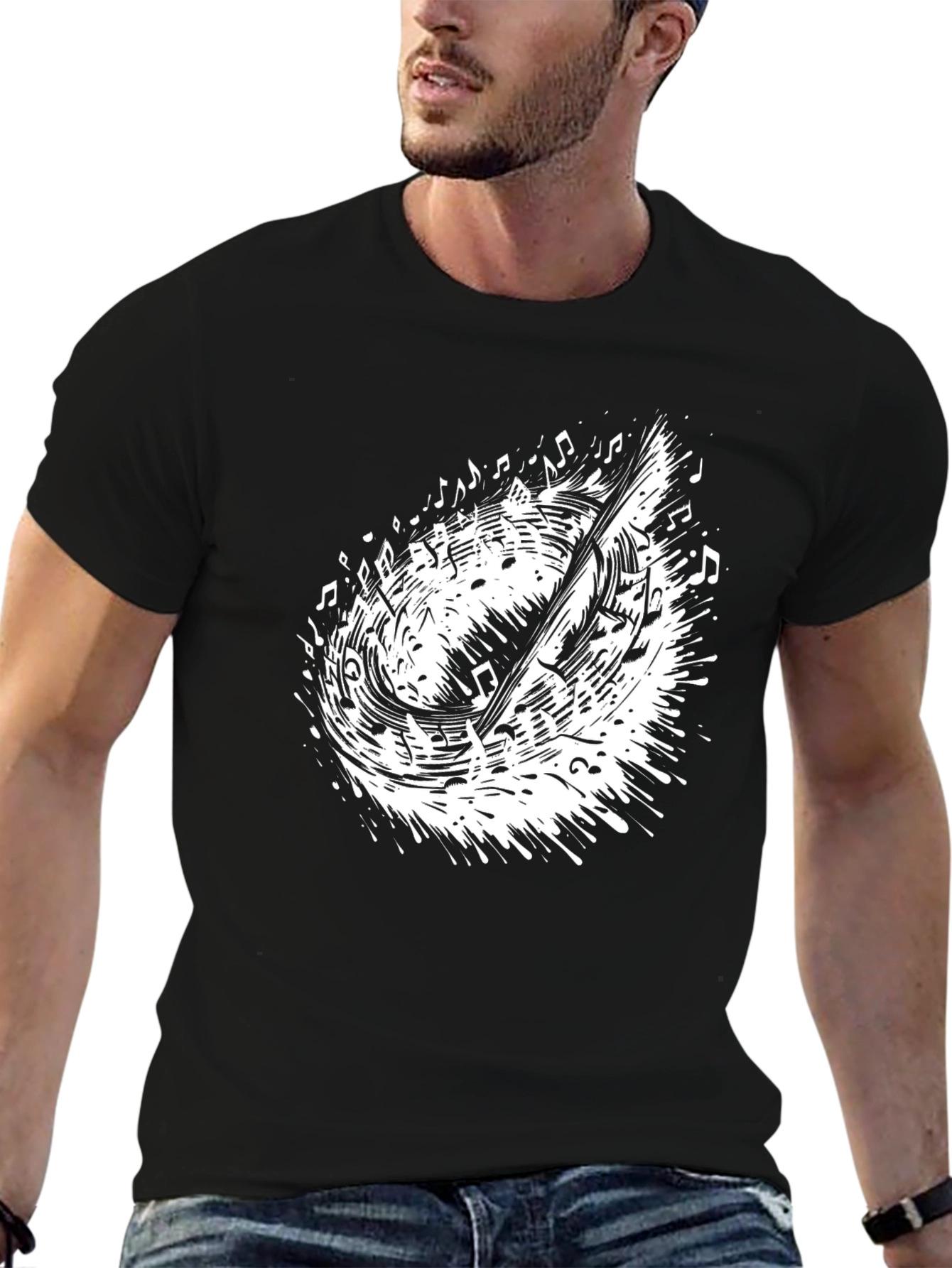 Music Instrument Graphic T-Shirt