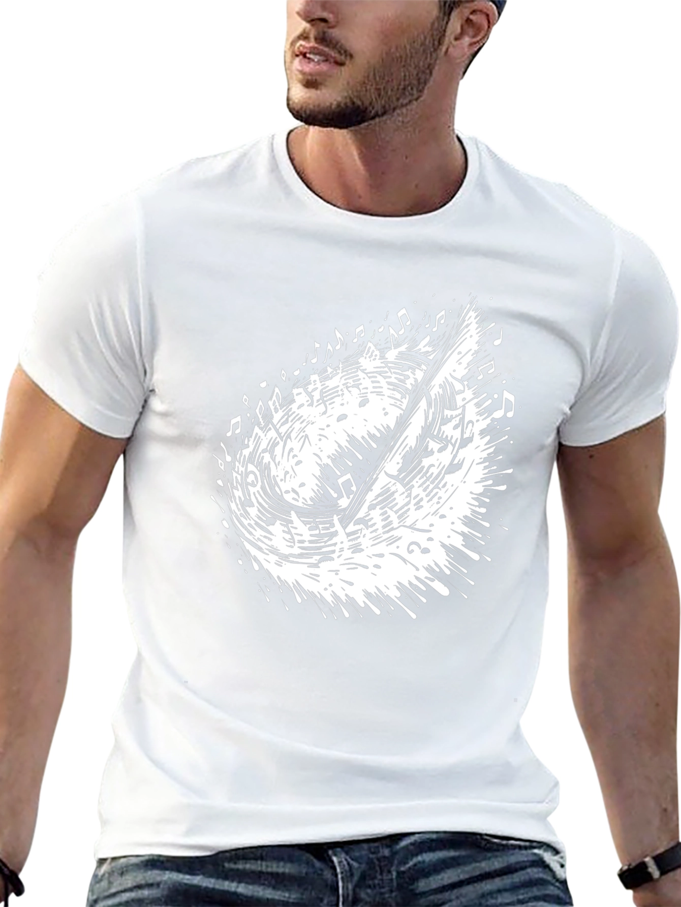 Music Instrument Graphic T-Shirt