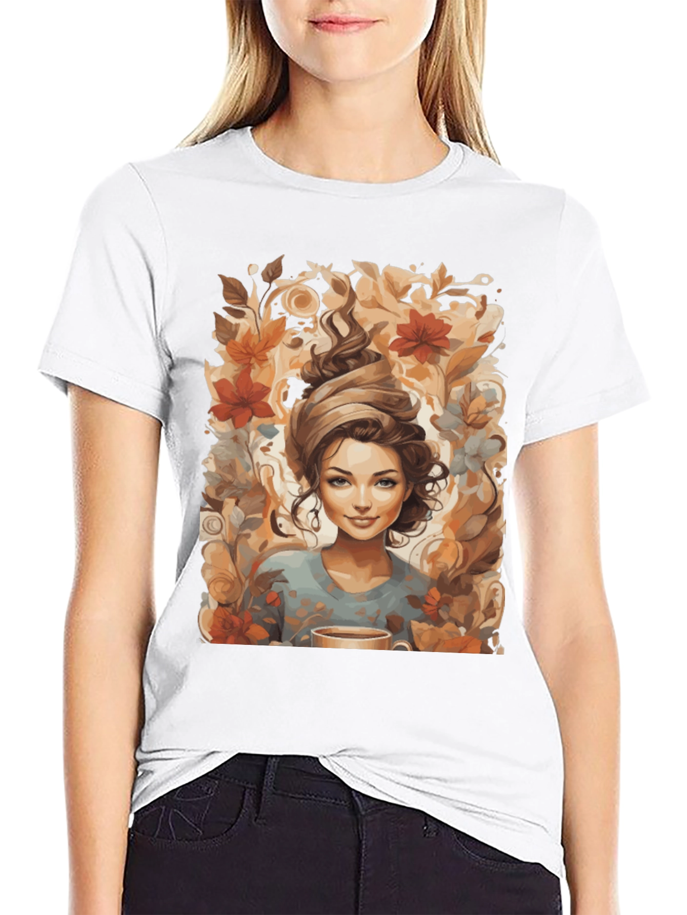 Whimsical Woman Graphic Tee