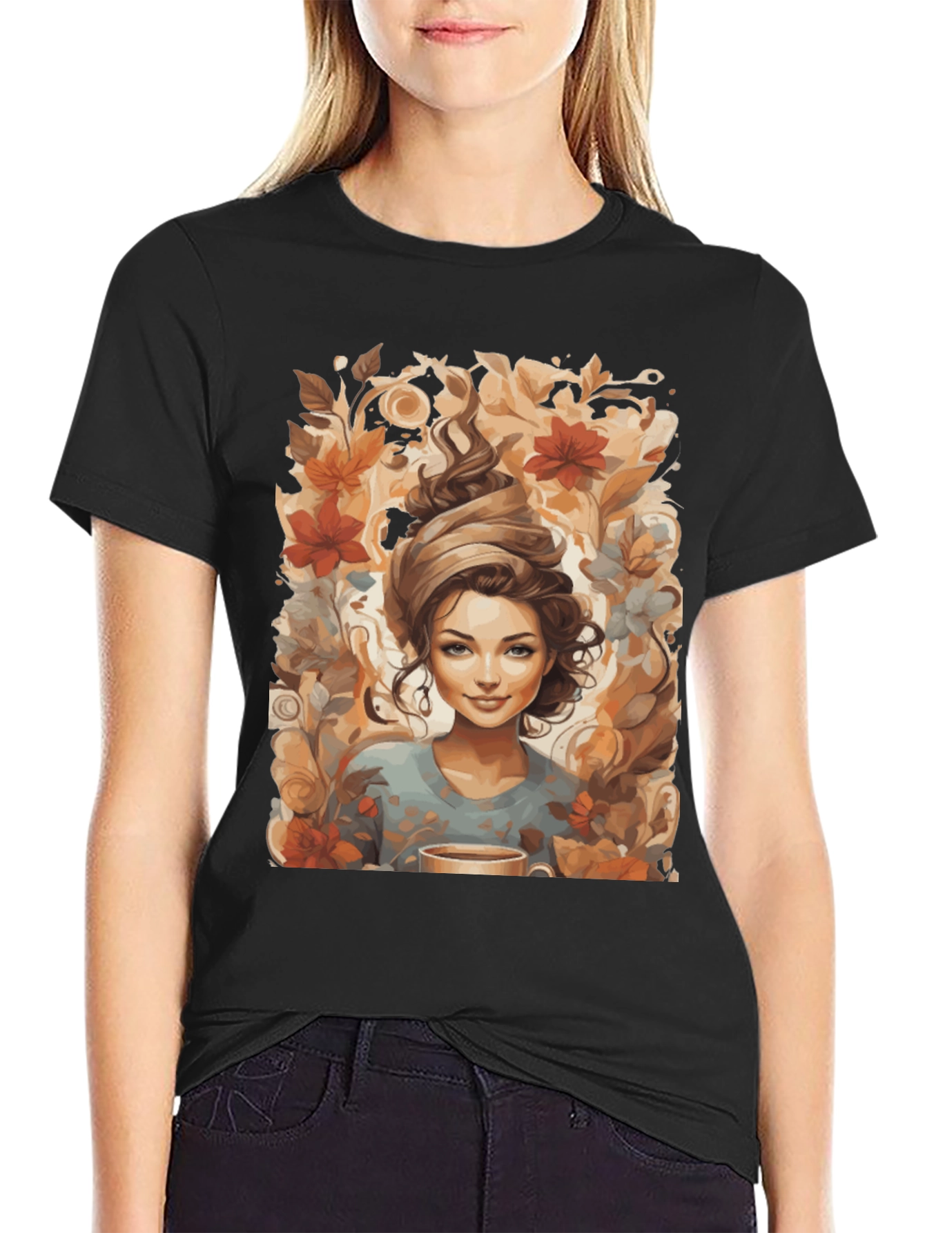 Whimsical Woman Graphic Tee