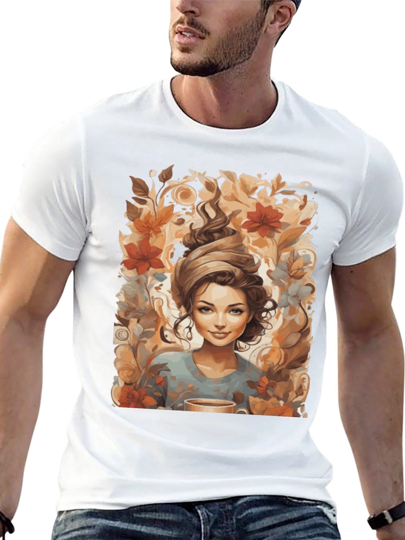 Whimsical Woman Graphic Tee
