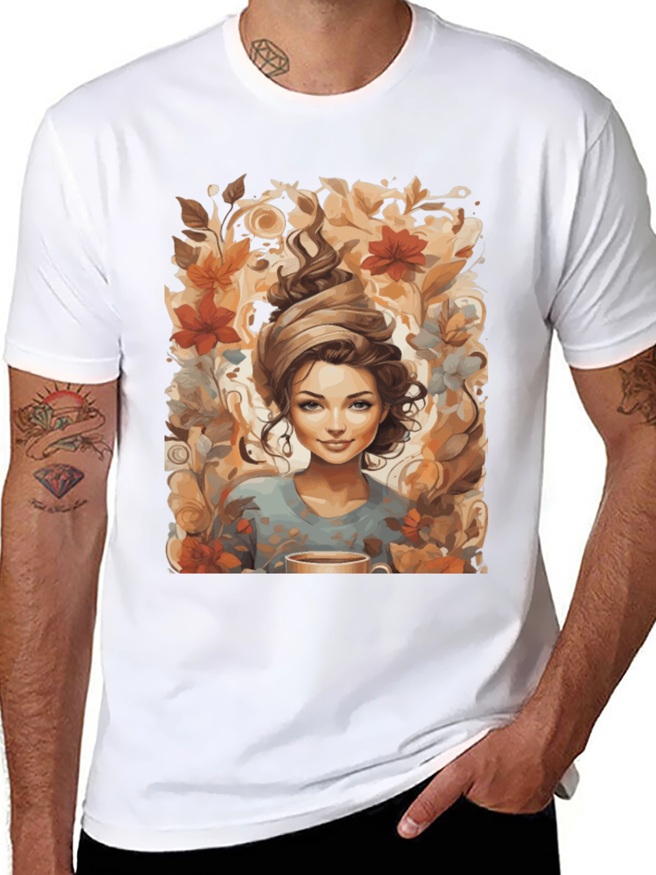 Whimsical Woman Graphic Tee