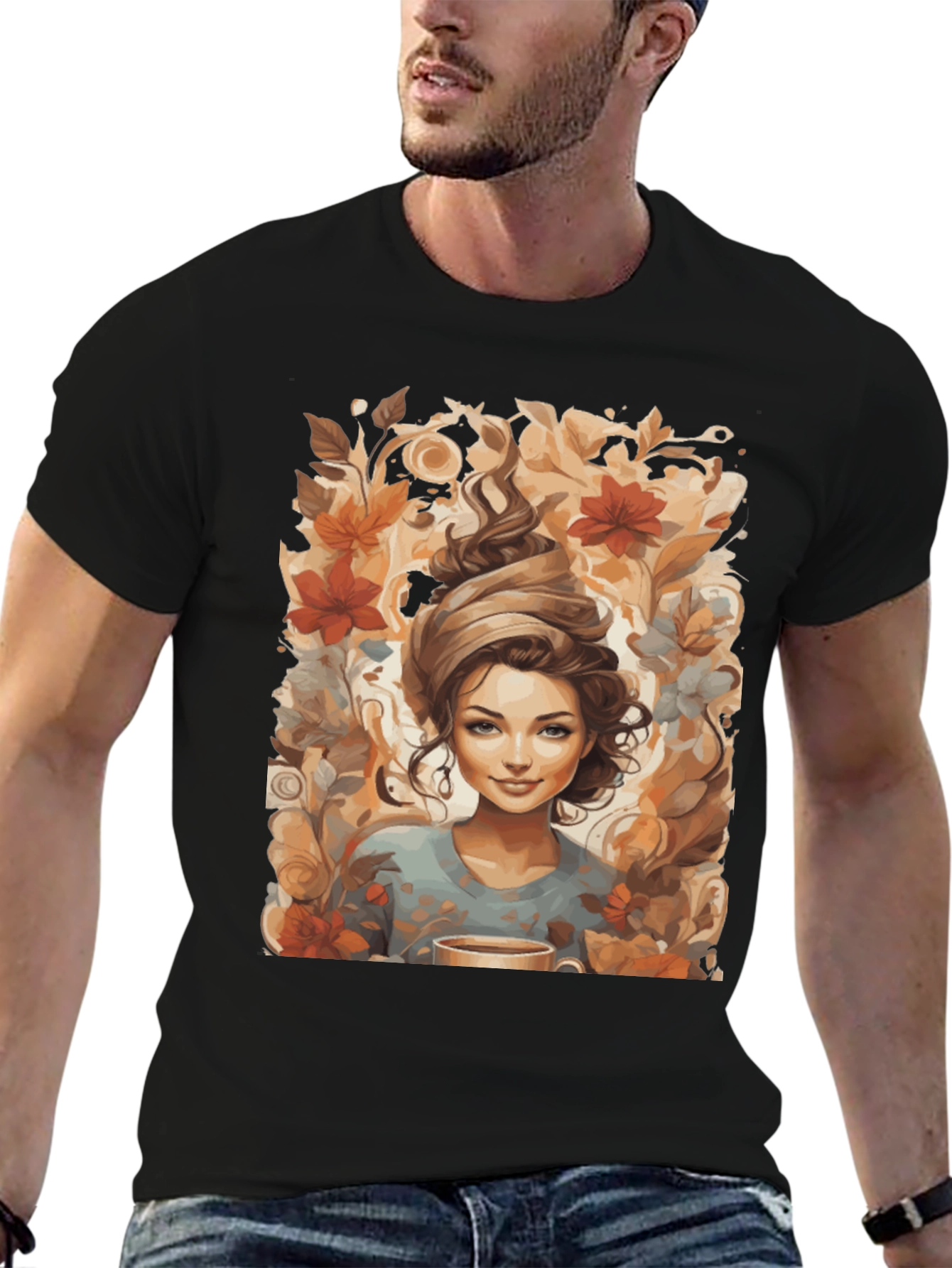 Whimsical Woman Graphic Tee