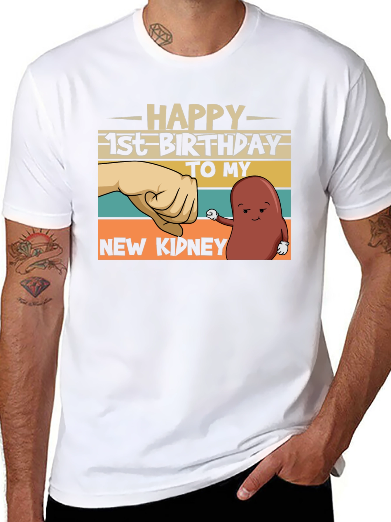 Happy 1st Birthday New Kidney T-Shirt