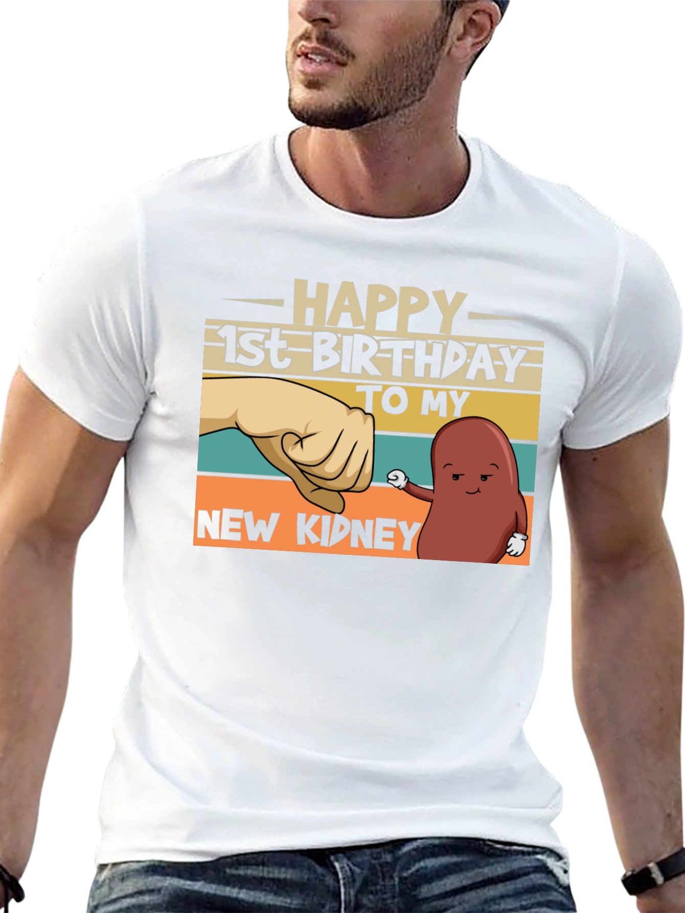 Happy 1st Birthday New Kidney T-Shirt