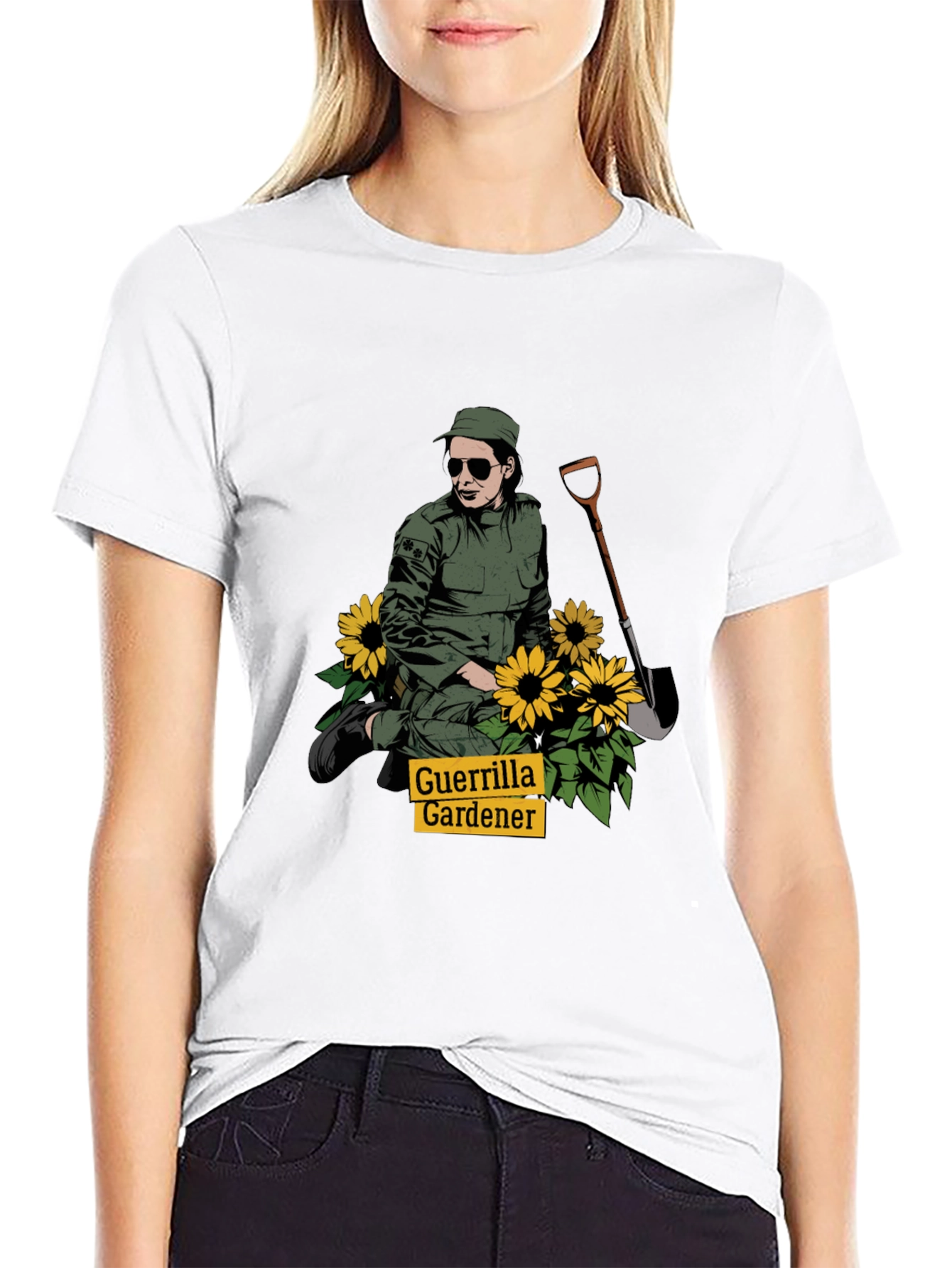 Guerrilla Gardener T-Shirt - Black Graphic Tee