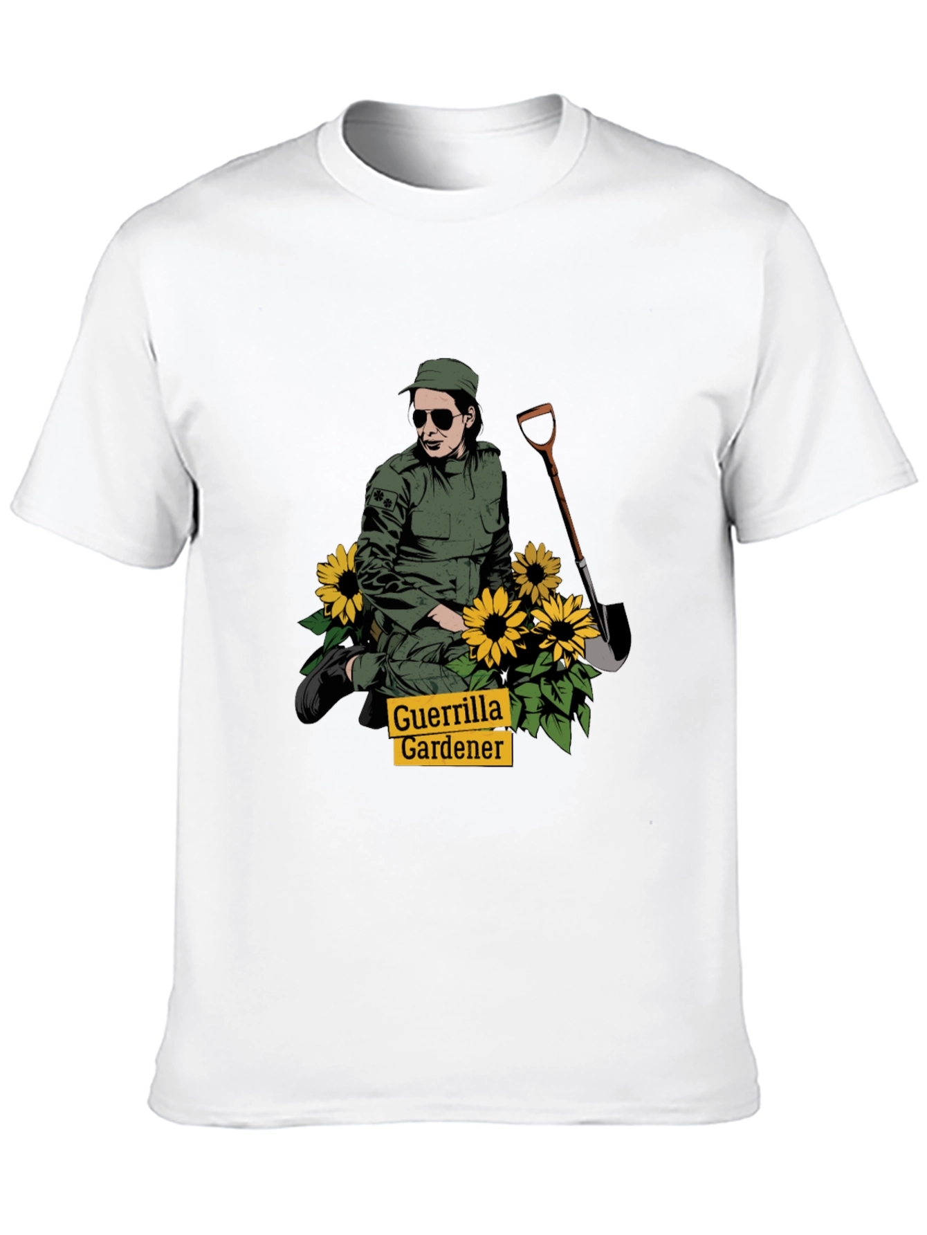 Guerrilla Gardener T-Shirt - Black Graphic Tee