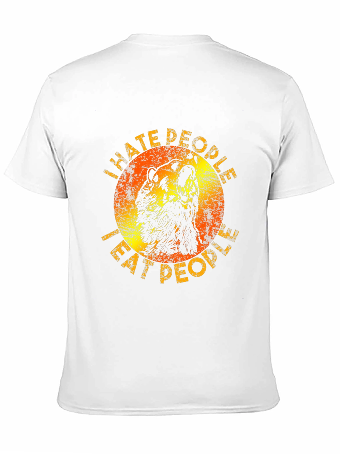 I Hate People Graphic Tee - Sarcastic Bear T-Shirt