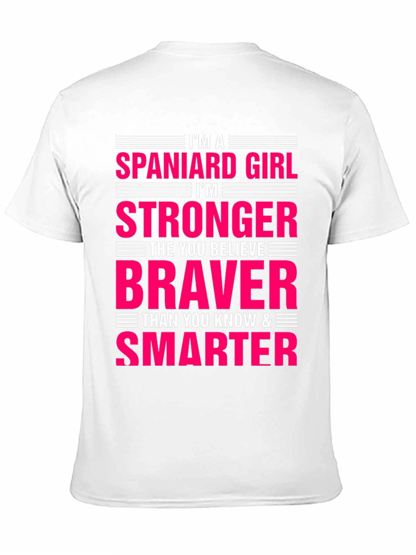 Strong Spaniard Girl Graphic T-Shirt