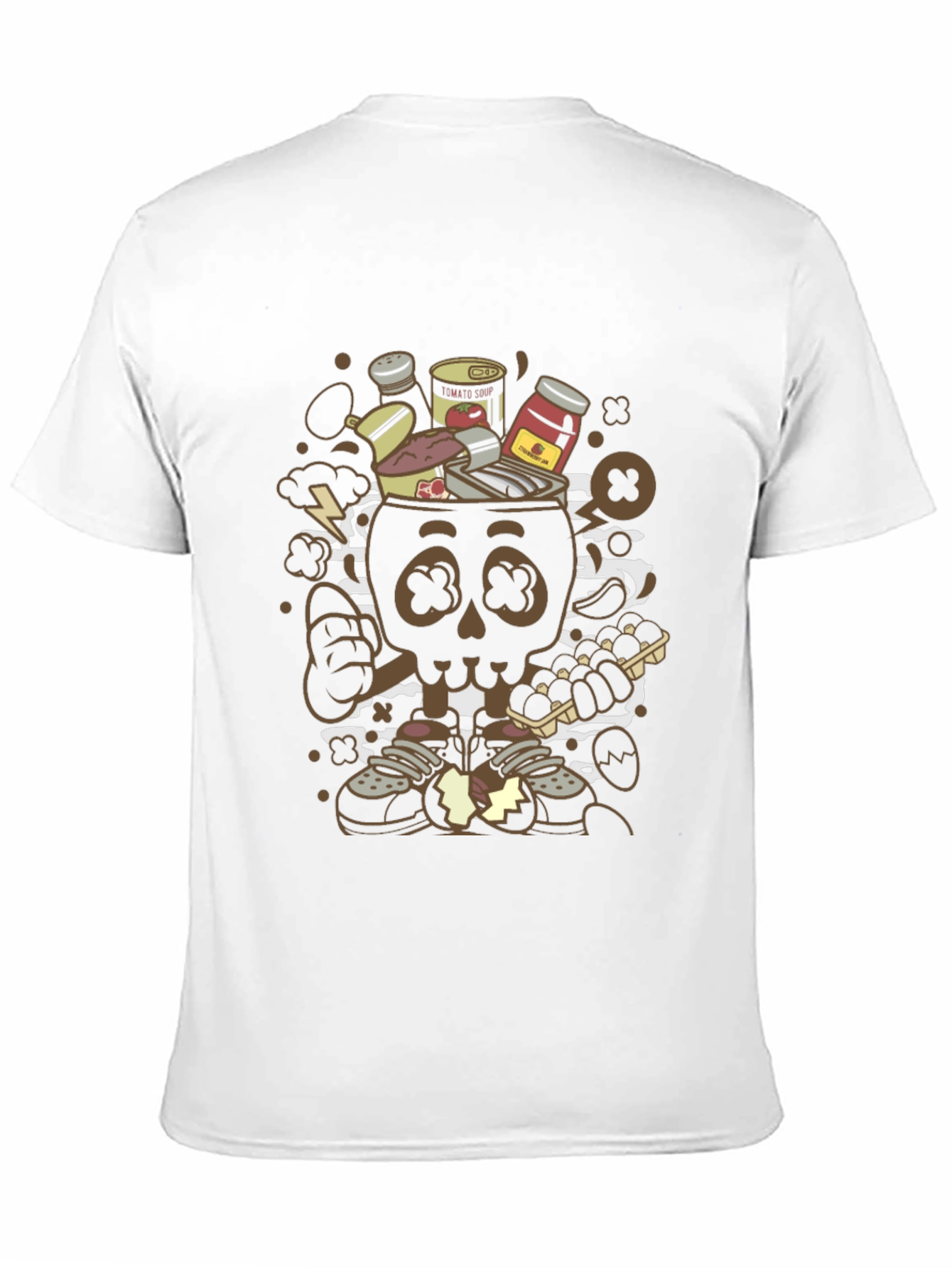 Cartoon Skull T-Shirt