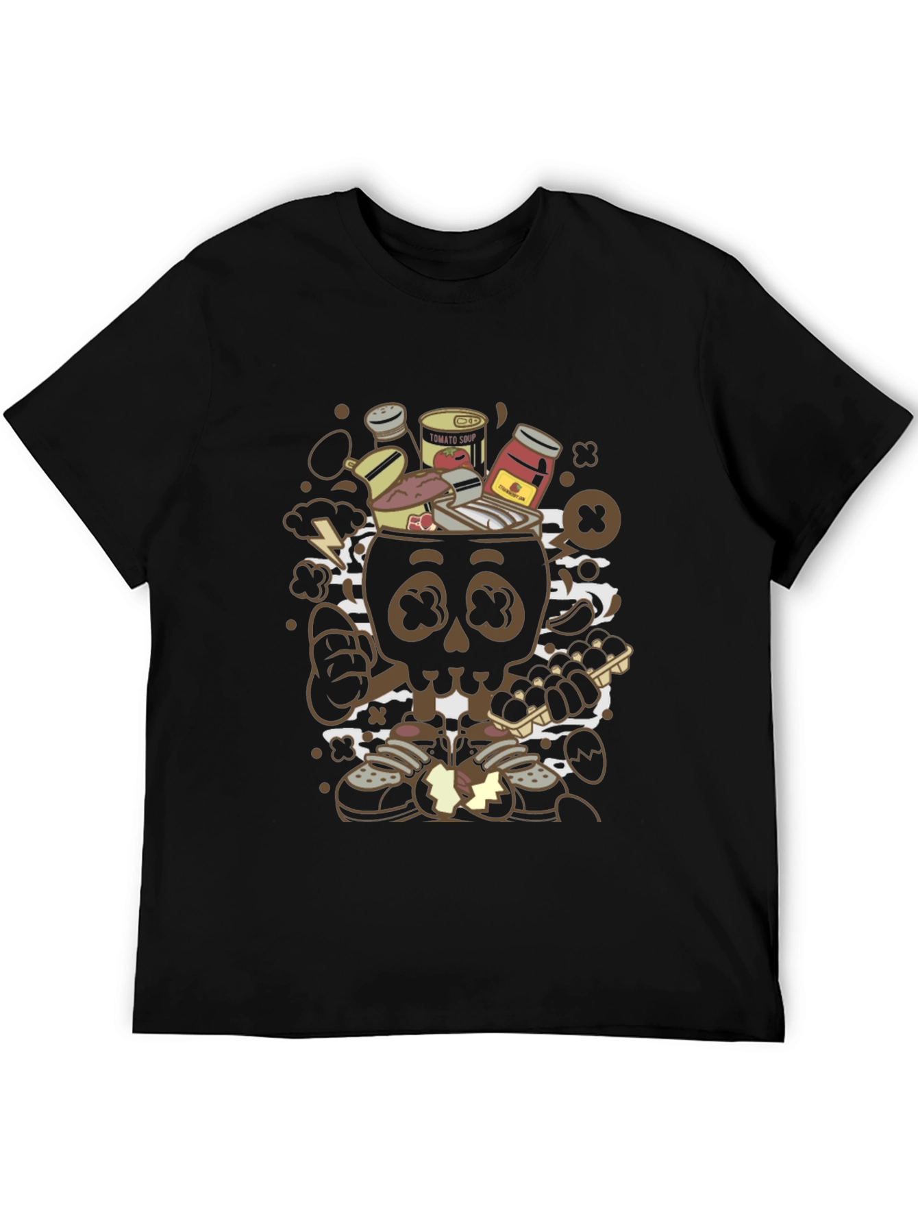Cartoon Skull T-Shirt