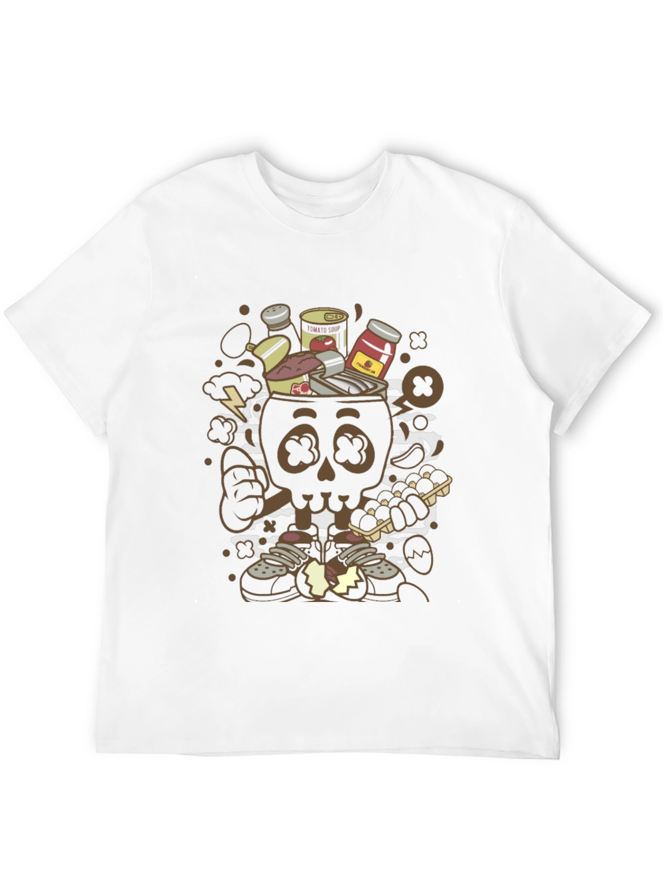 Cartoon Skull T-Shirt