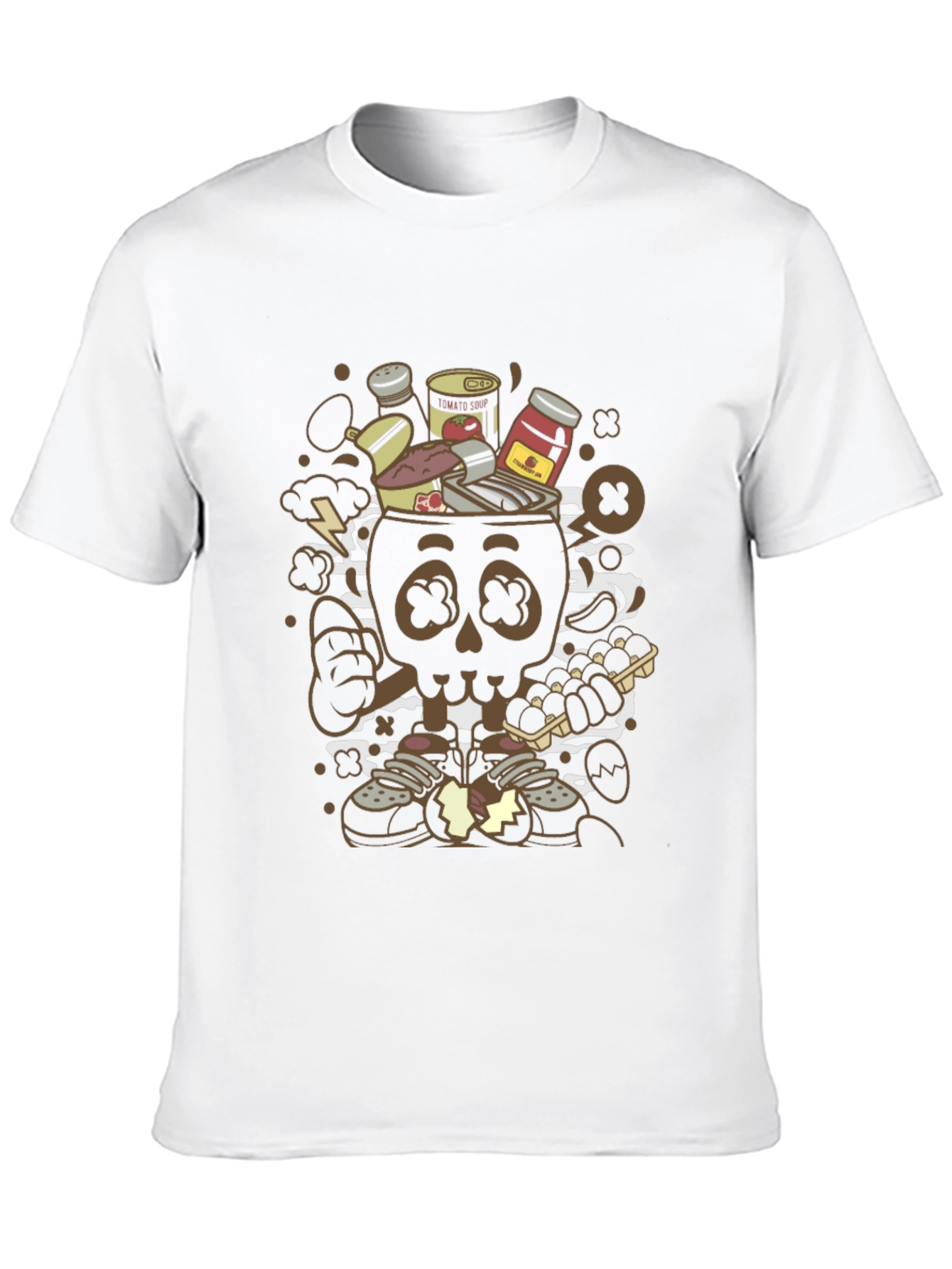 Cartoon Skull T-Shirt