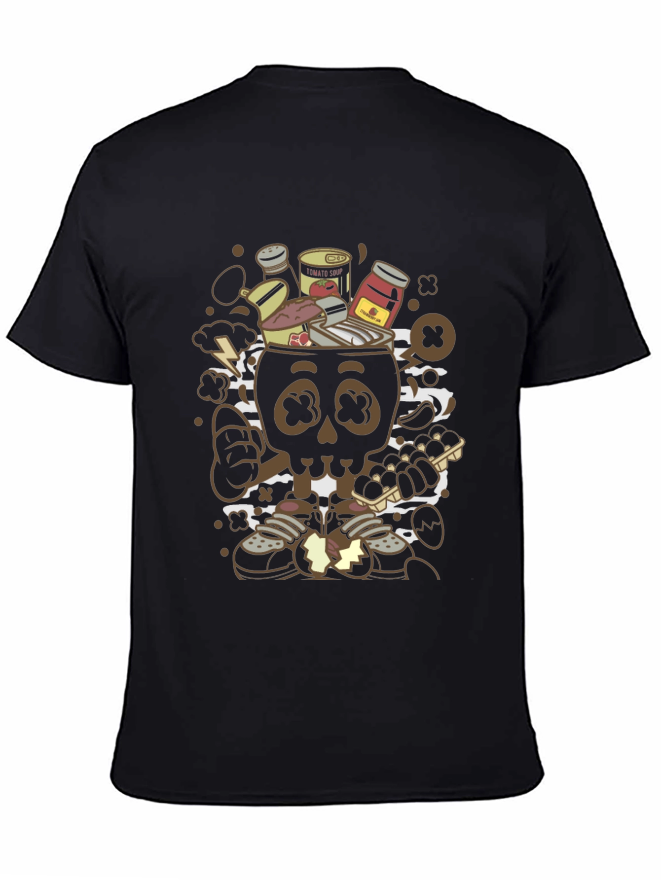 Cartoon Skull T-Shirt