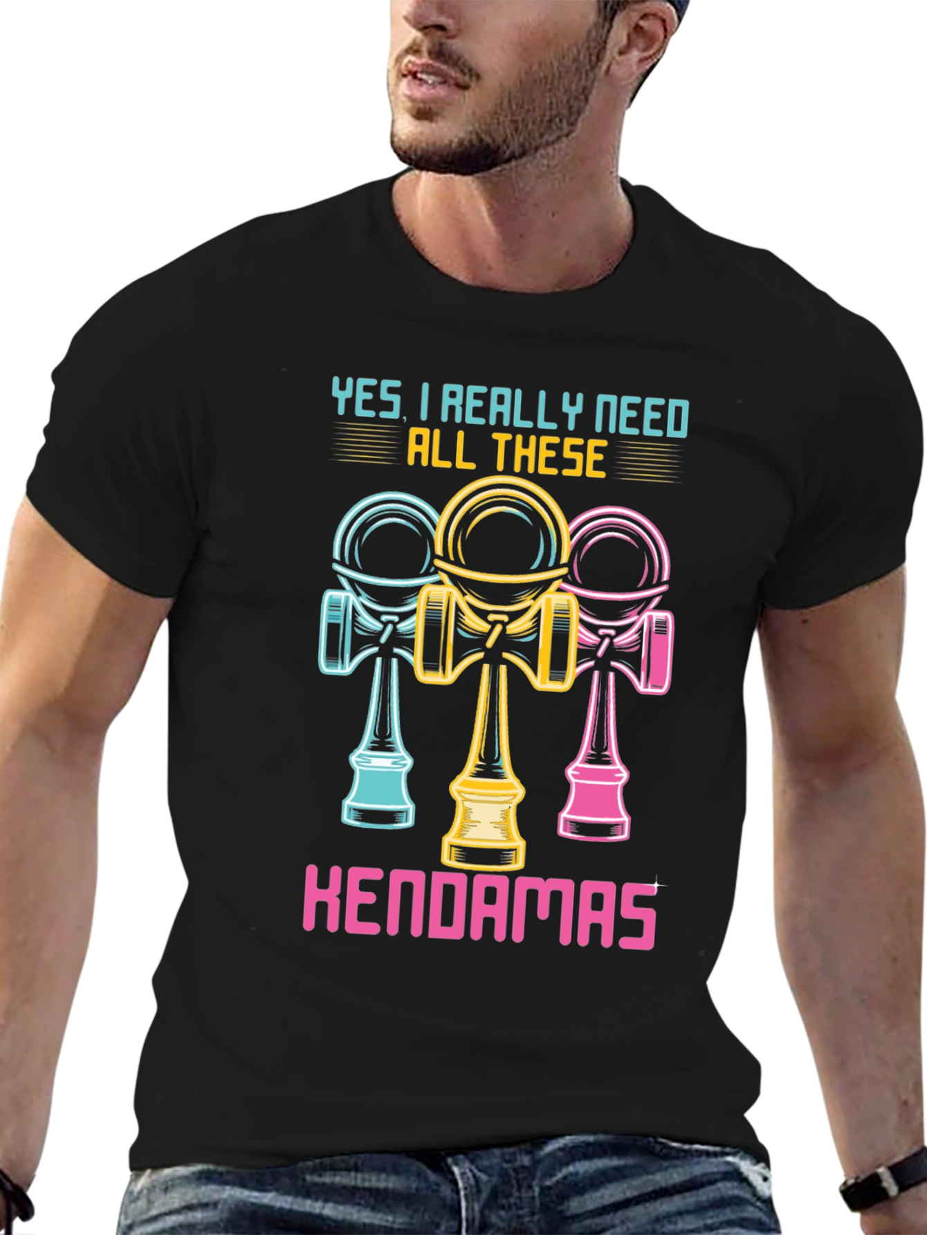 Kendama Lover T-Shirt - Need All These Kendamas