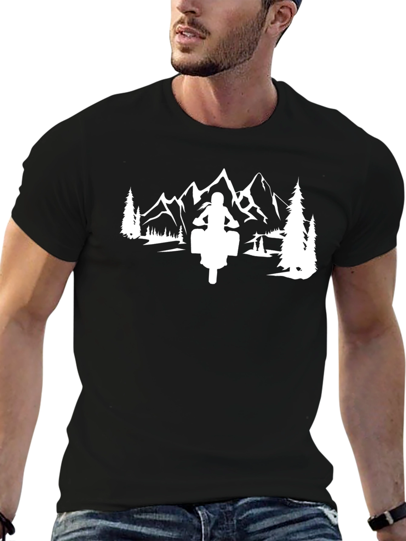 Adventure Motorcycle Graphic Tee
