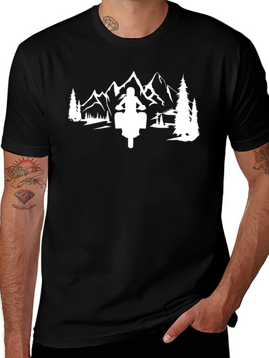 Adventure Motorcycle Graphic Tee