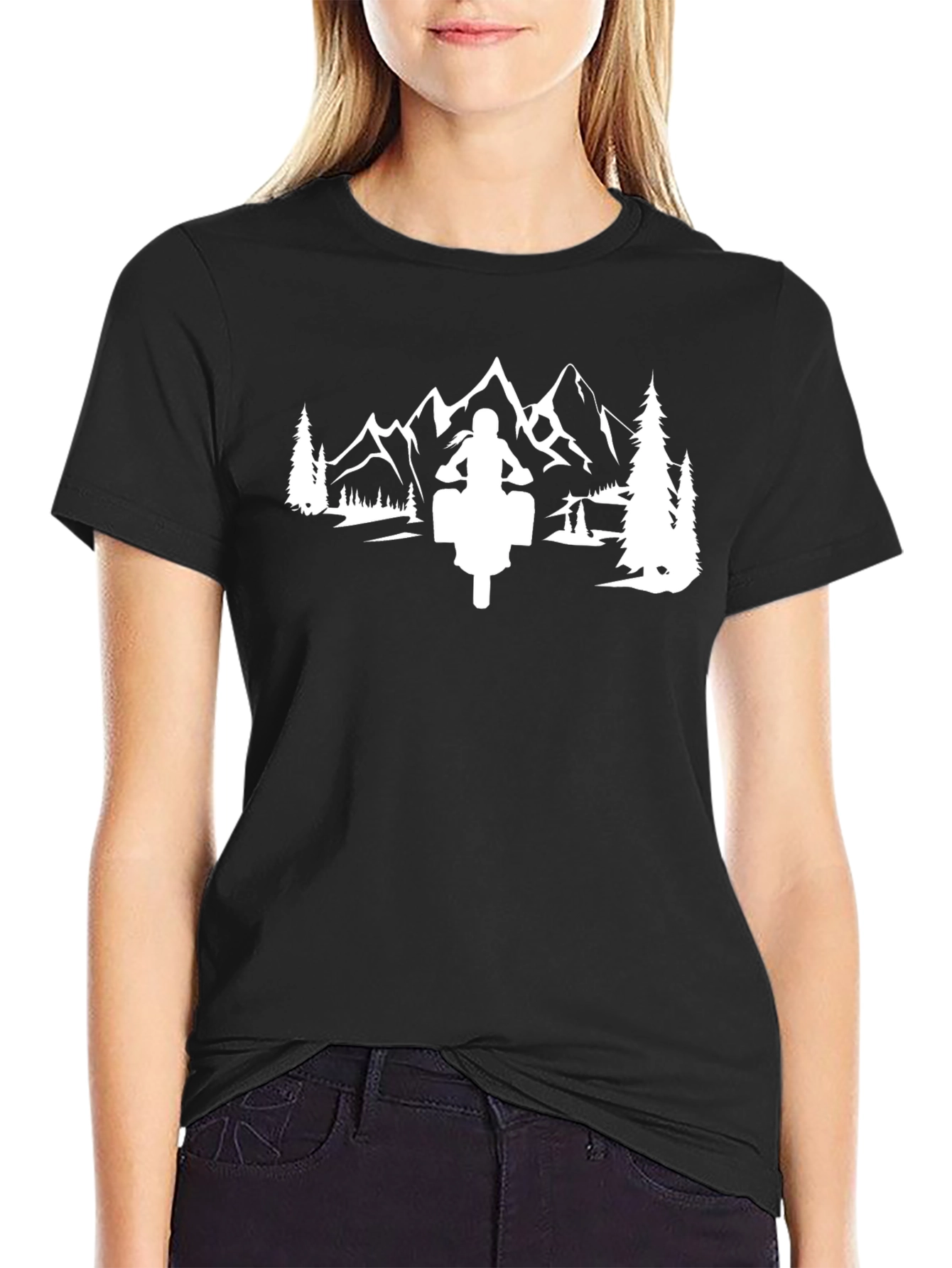 Adventure Motorcycle Graphic Tee