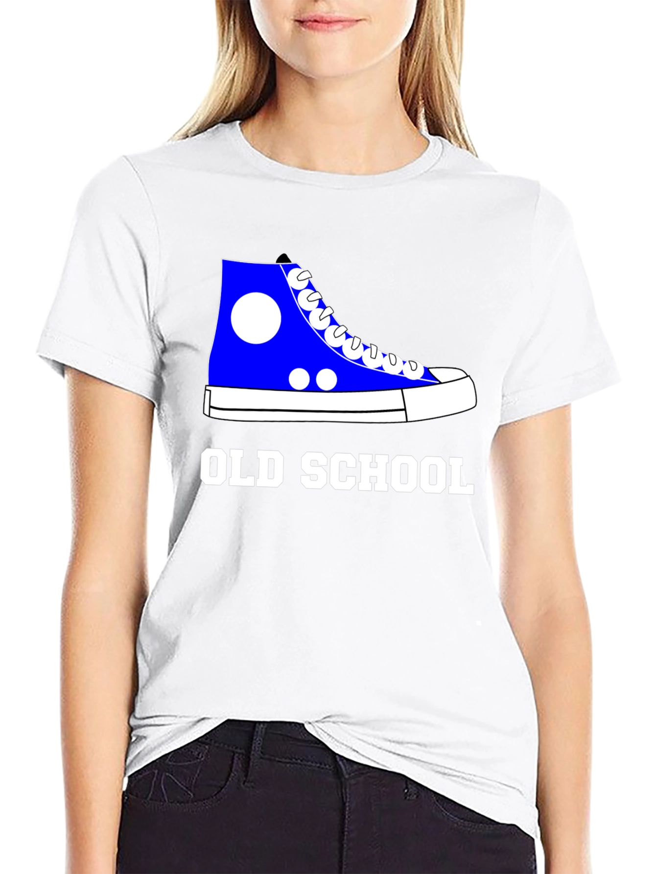 Old School Sneaker Graphic Tee - Classic Cool