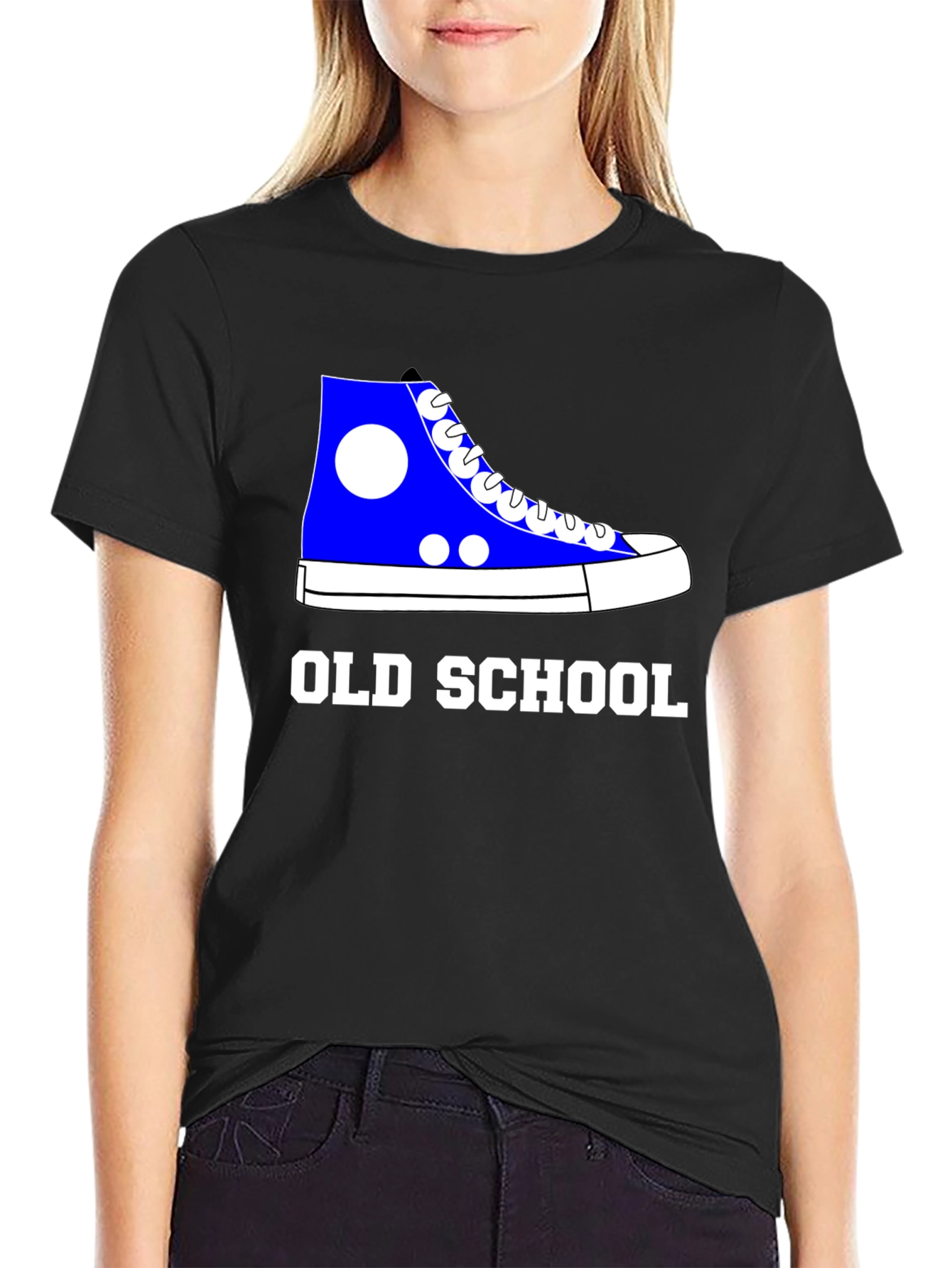 Old School Sneaker Graphic Tee - Classic Cool