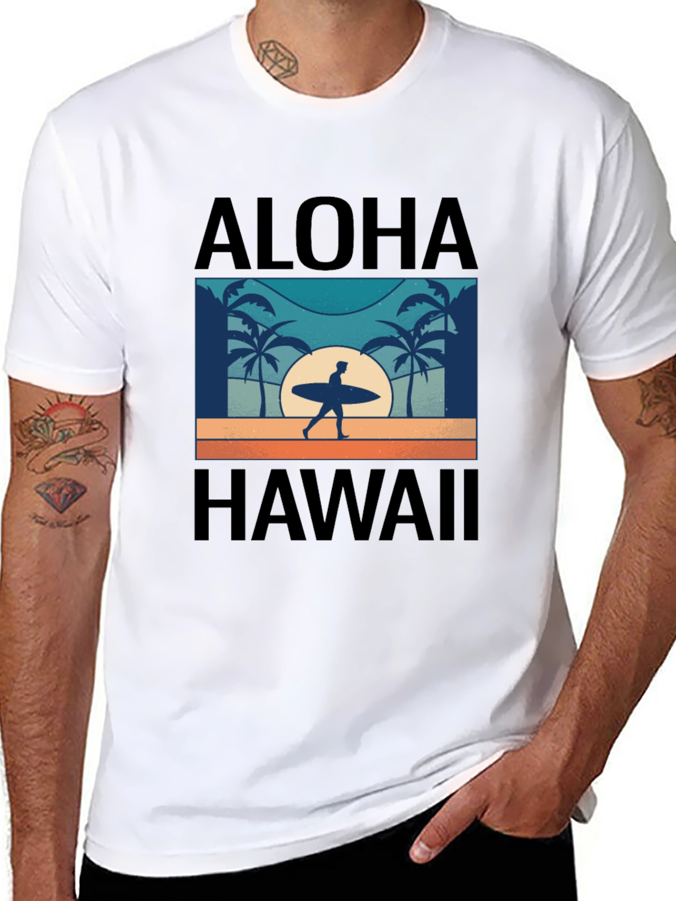 Aloha Hawaii Graphic Tee