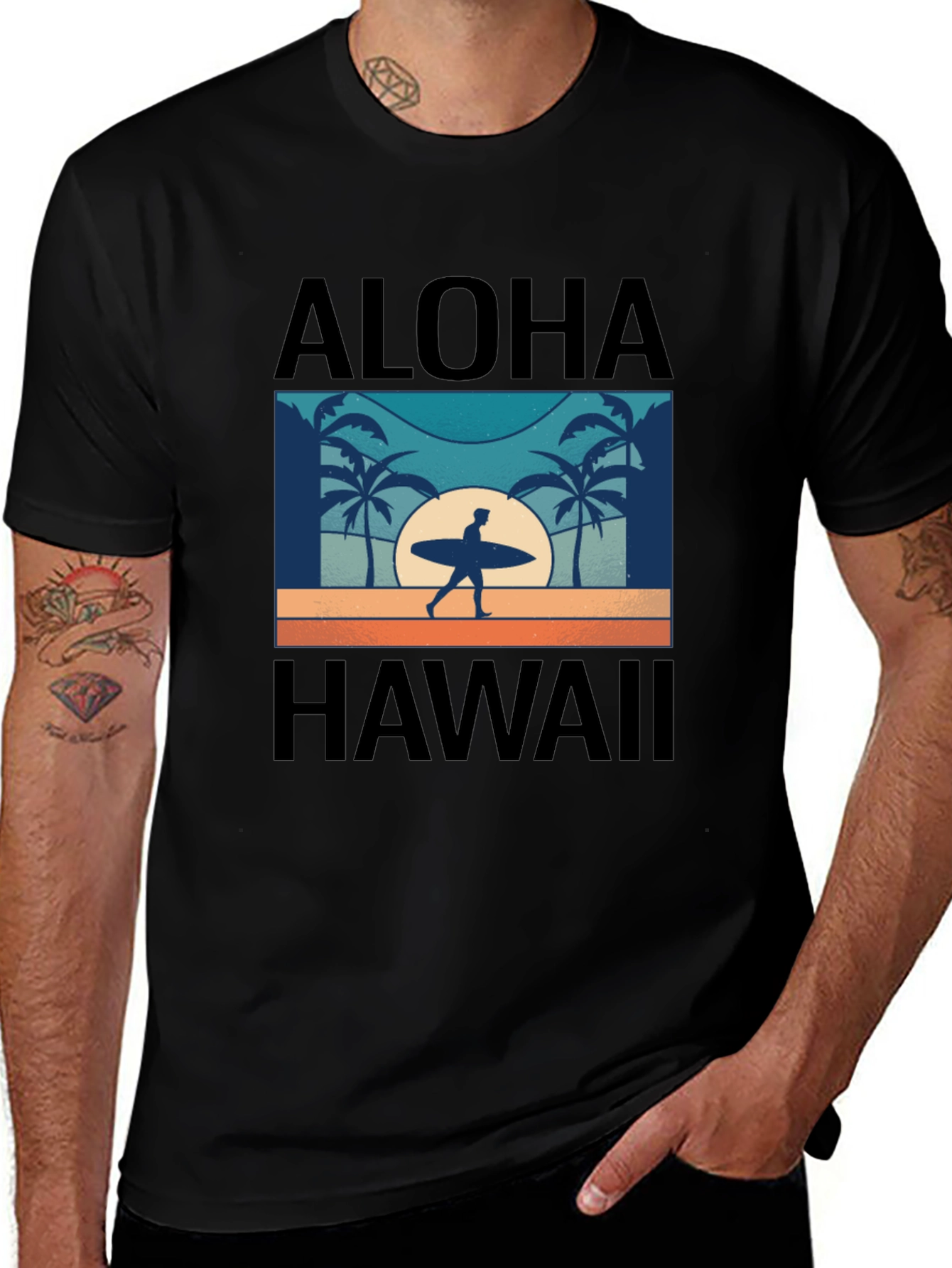 Aloha Hawaii Graphic Tee