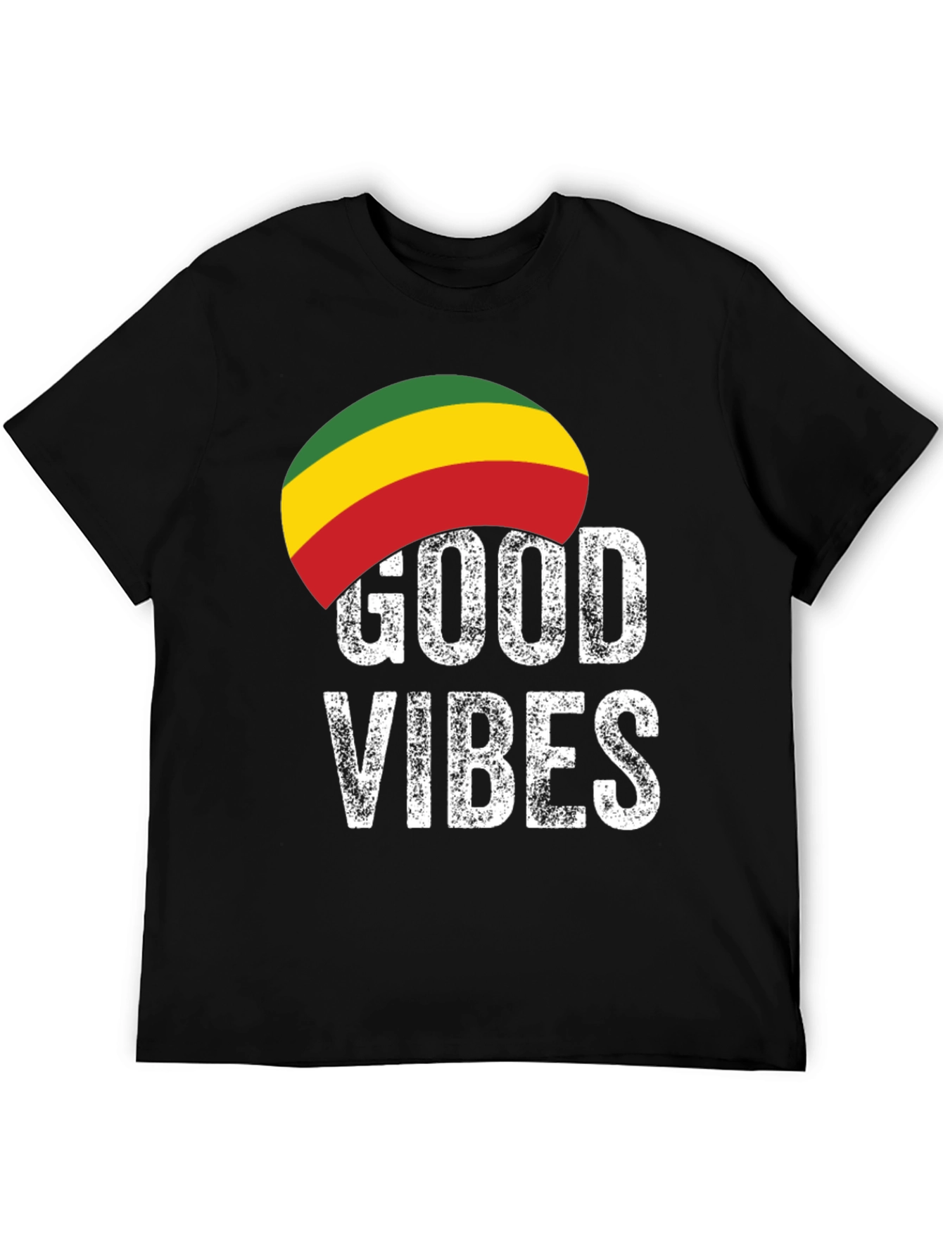 Good Vibes Rasta T-Shirt - Reggae Inspired Tee