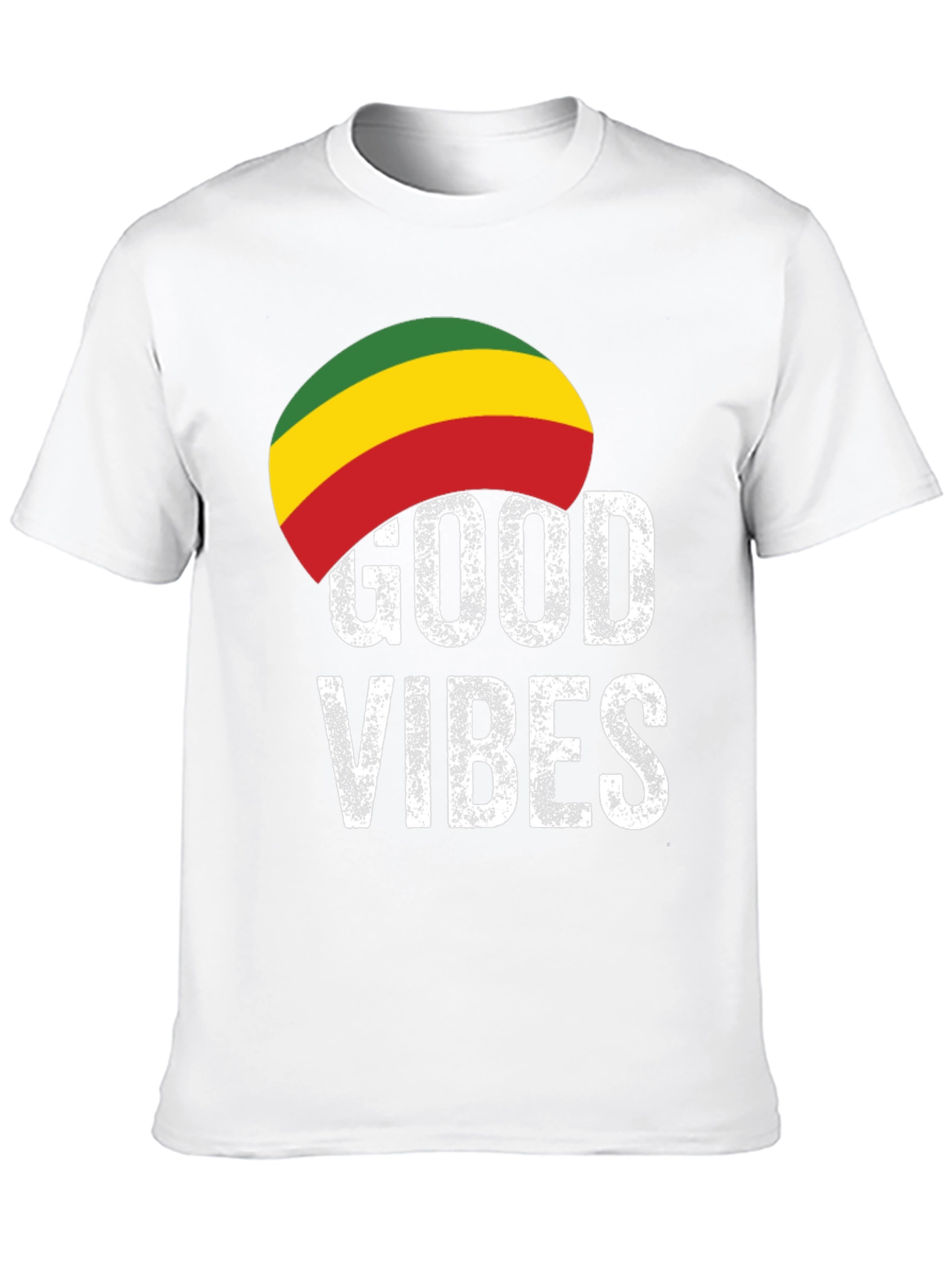 Good Vibes Rasta T-Shirt - Reggae Inspired Tee