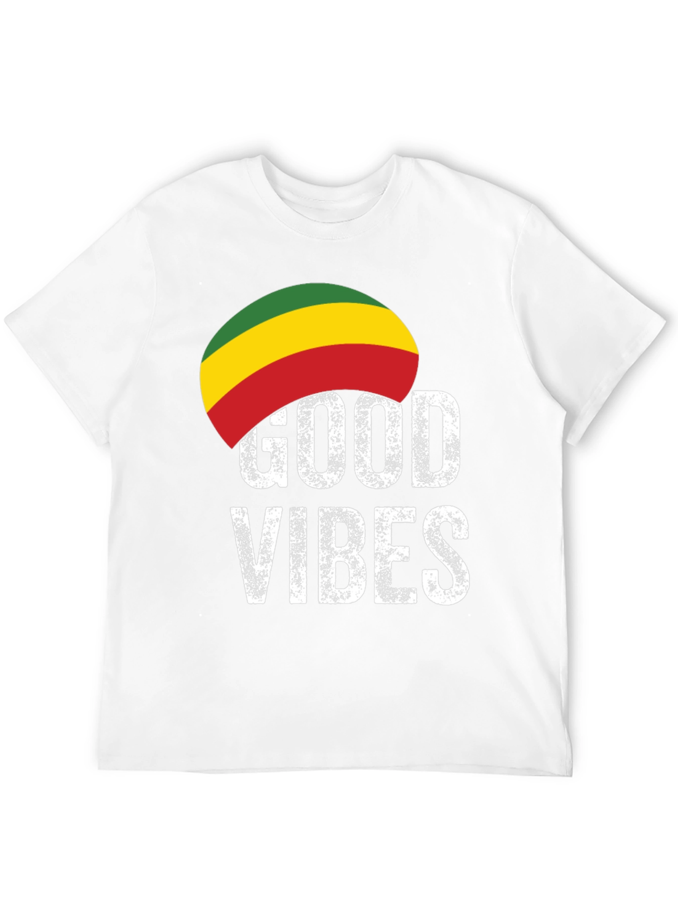 Good Vibes Rasta T-Shirt - Reggae Inspired Tee
