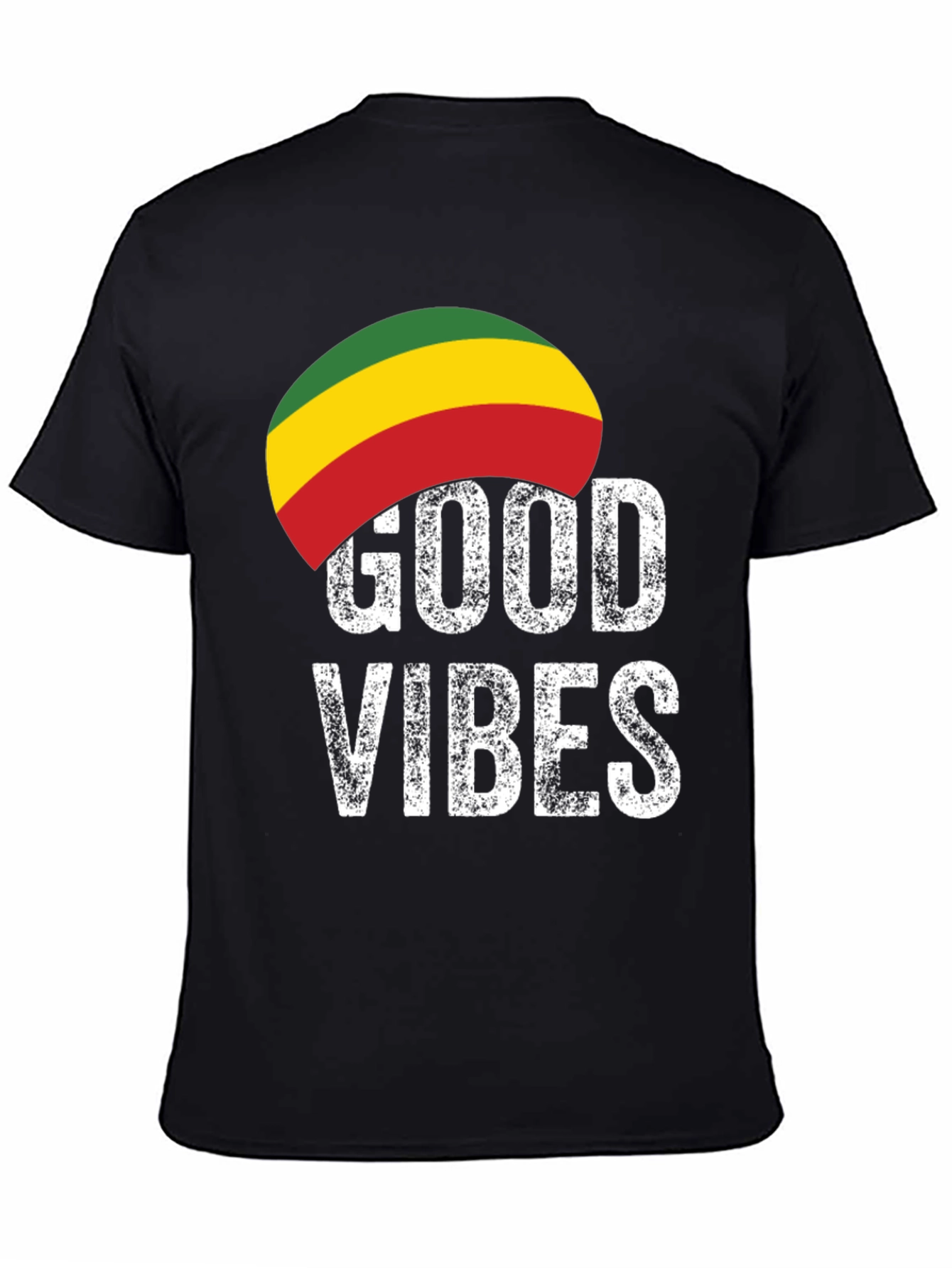 Good Vibes Rasta T-Shirt - Reggae Inspired Tee