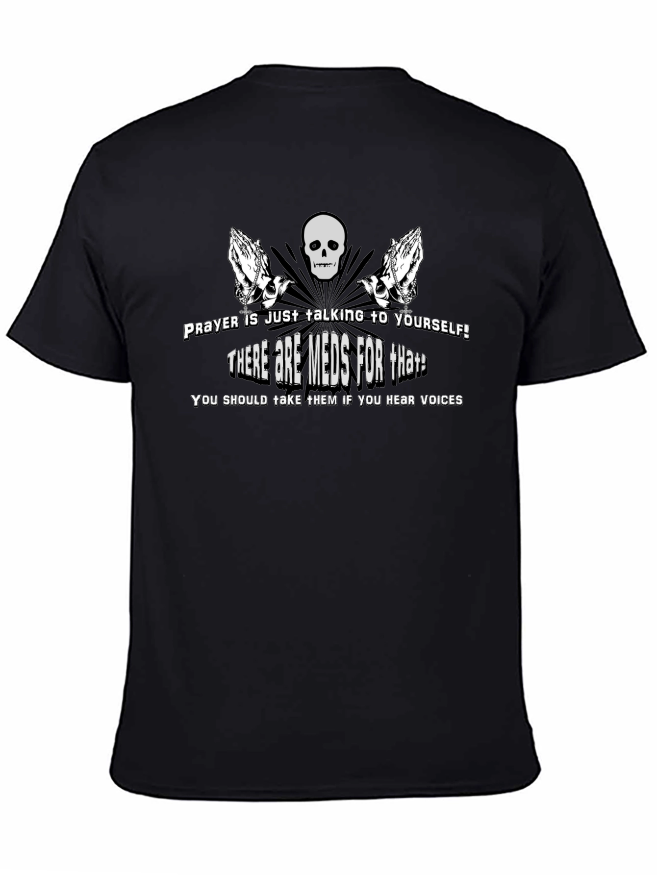 Humorous Prayer & Mental Health T-Shirt