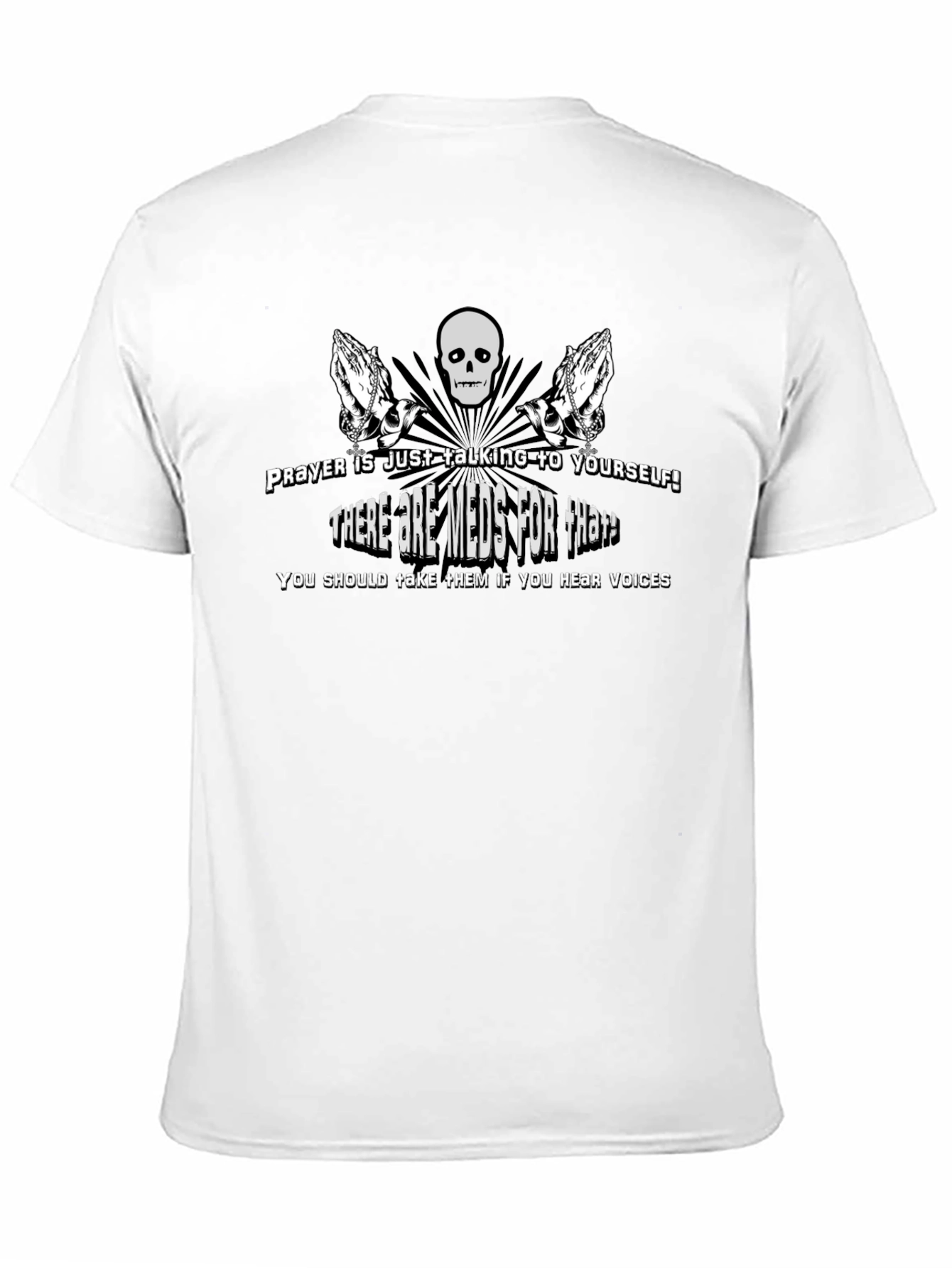 Humorous Prayer & Mental Health T-Shirt