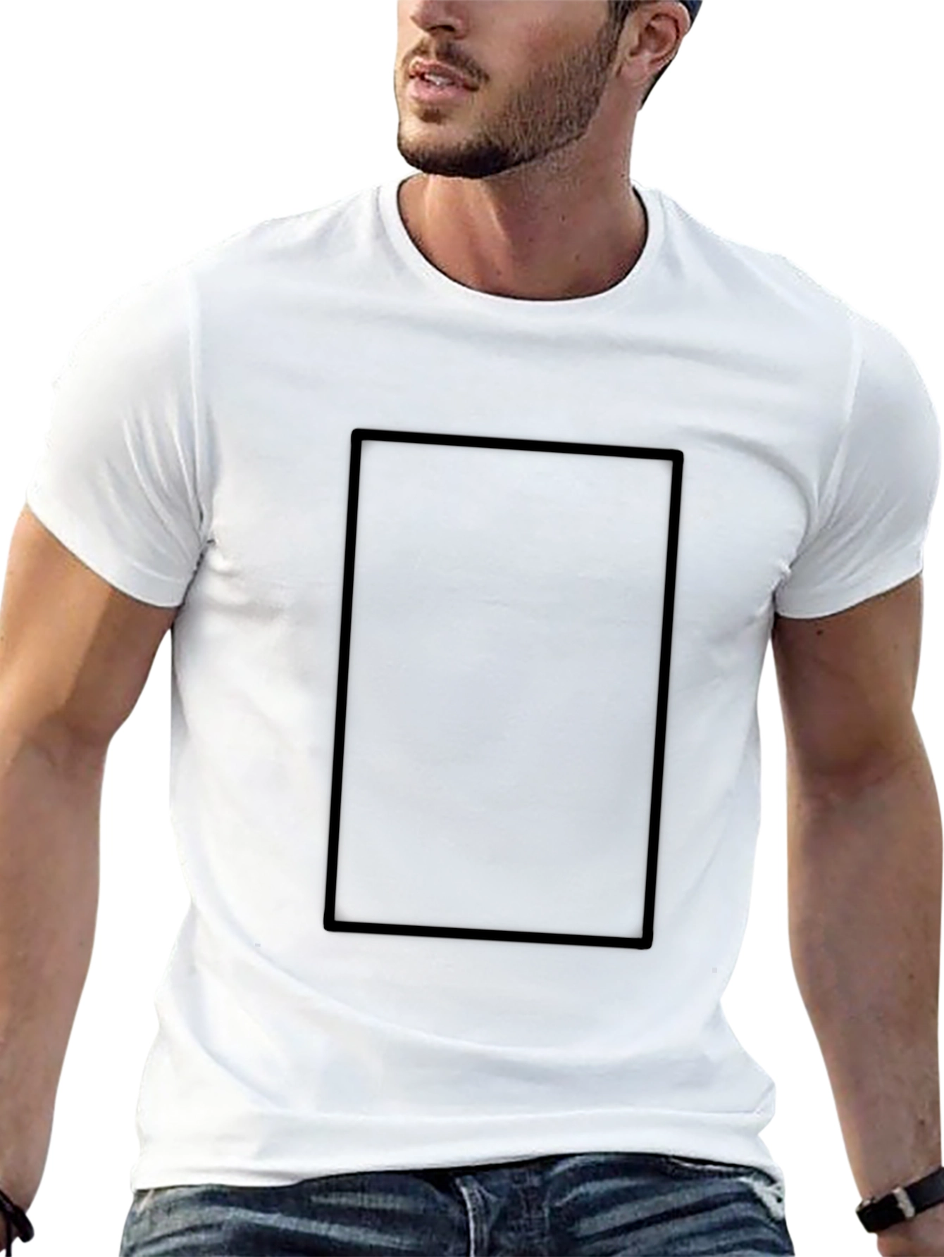 Classic Black Crew Neck T-Shirt