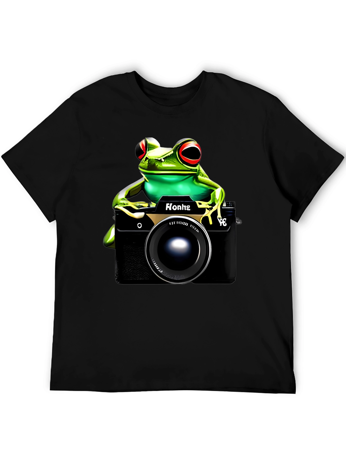 Frog on Camera Graphic Tee