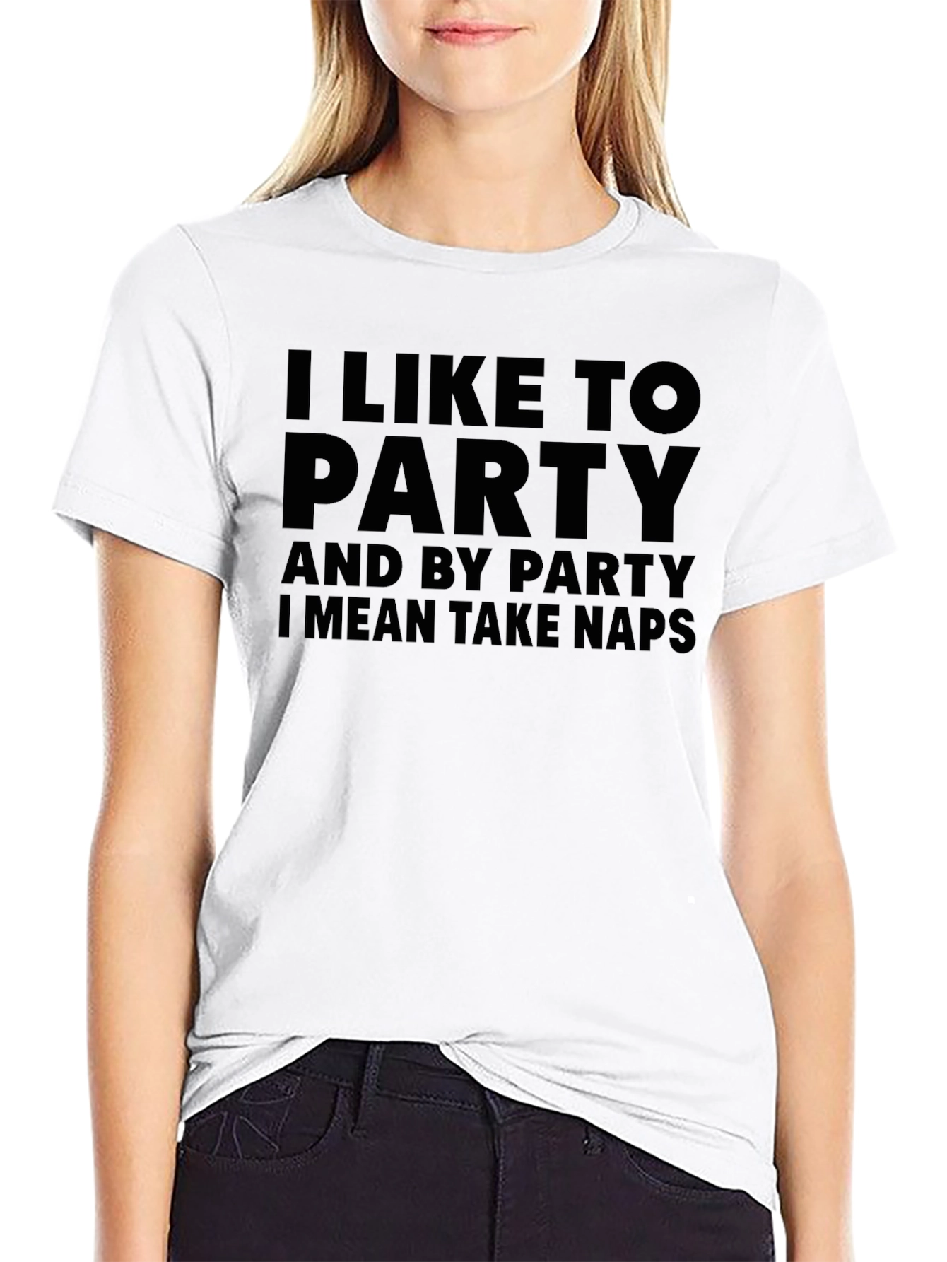Funny I Like to Party Naps T-Shirt