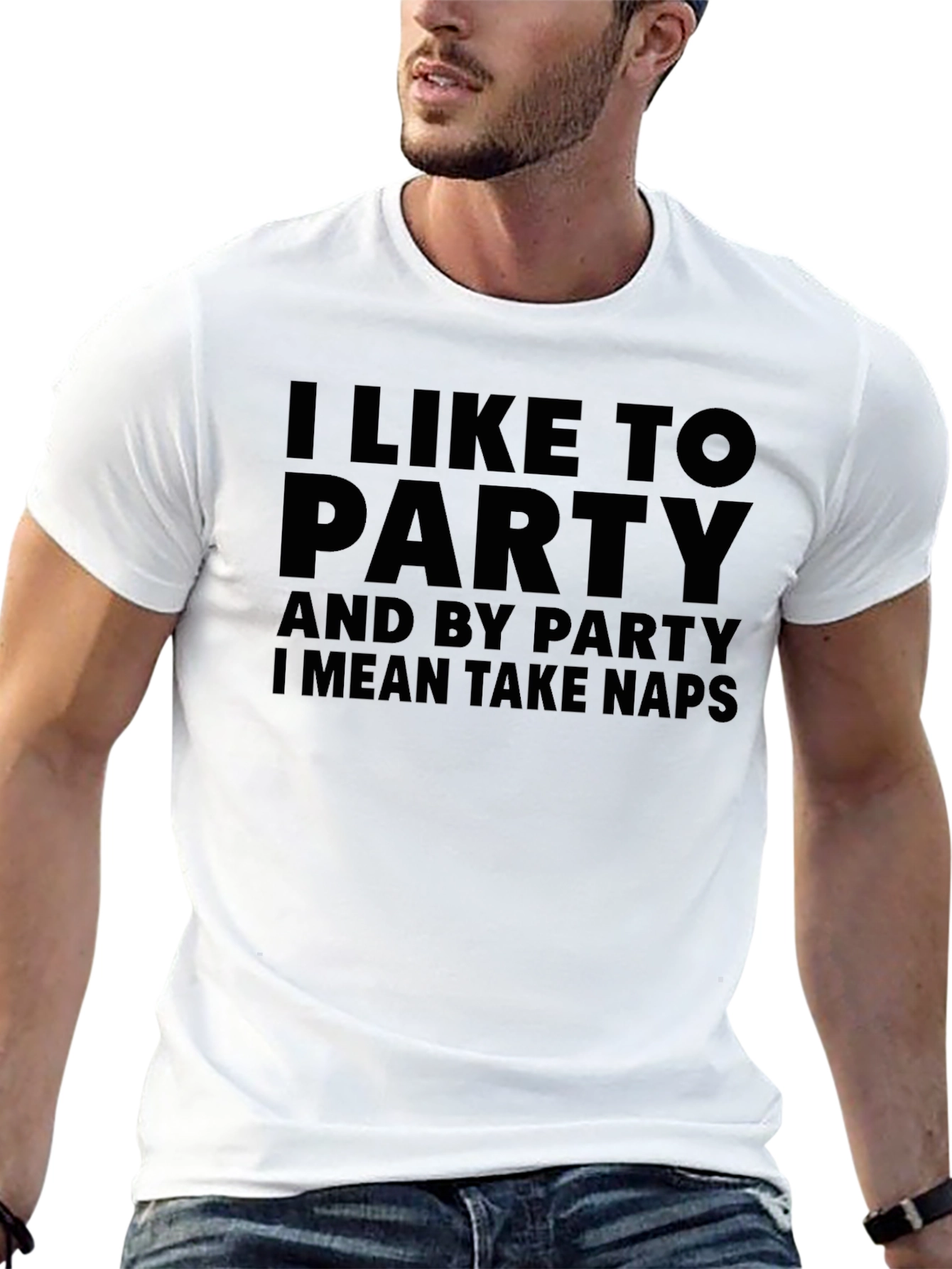 Funny I Like to Party Naps T-Shirt