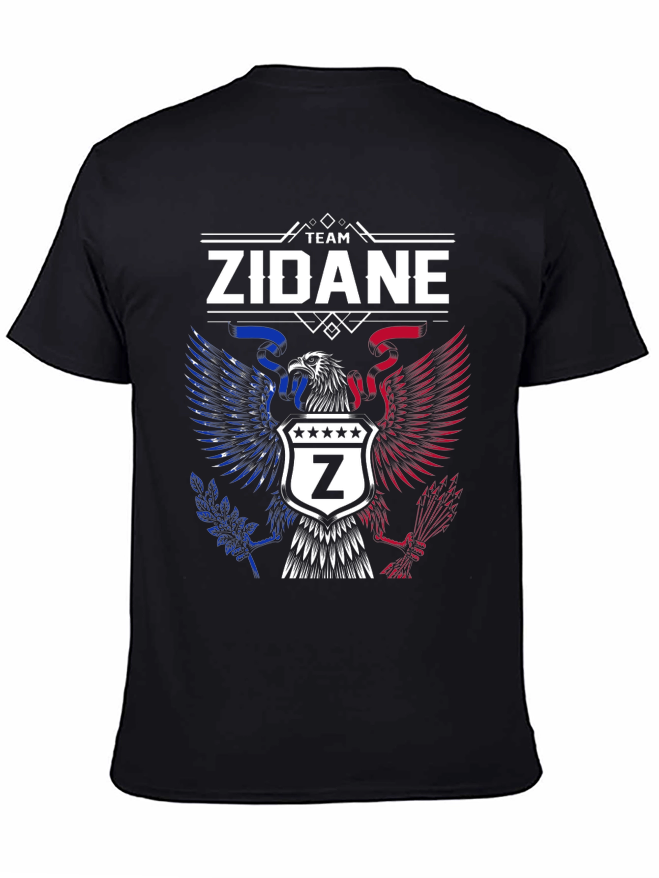 Zidane Team Black T-Shirt