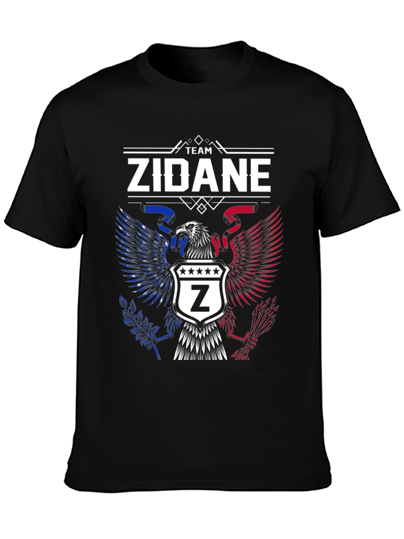 Zidane Team Black T-Shirt