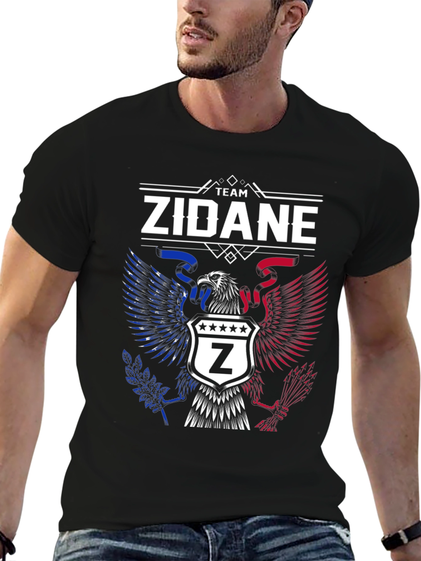 Zidane Team Black T-Shirt