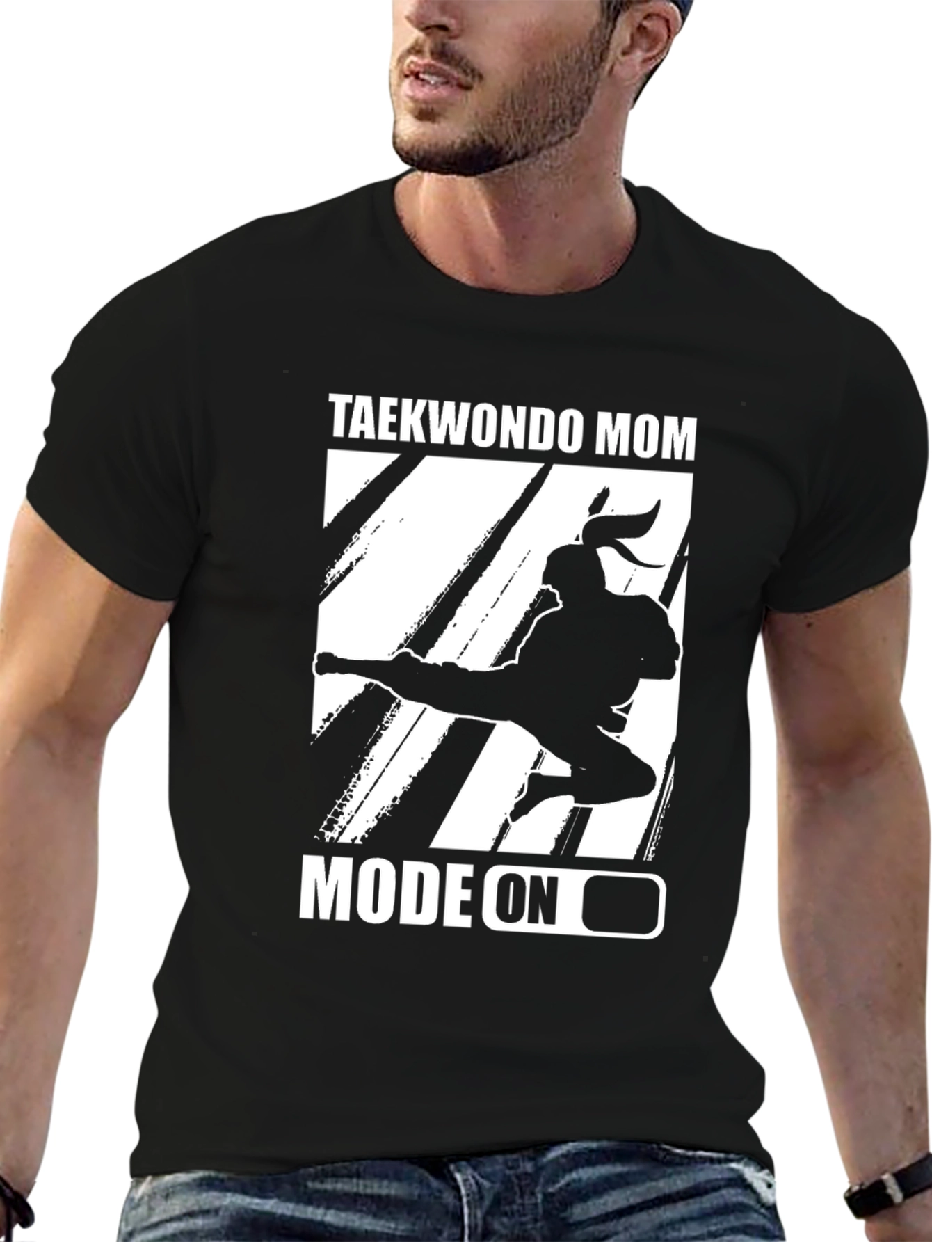 Taekwondo Mom Mode On Graphic T-Shirt