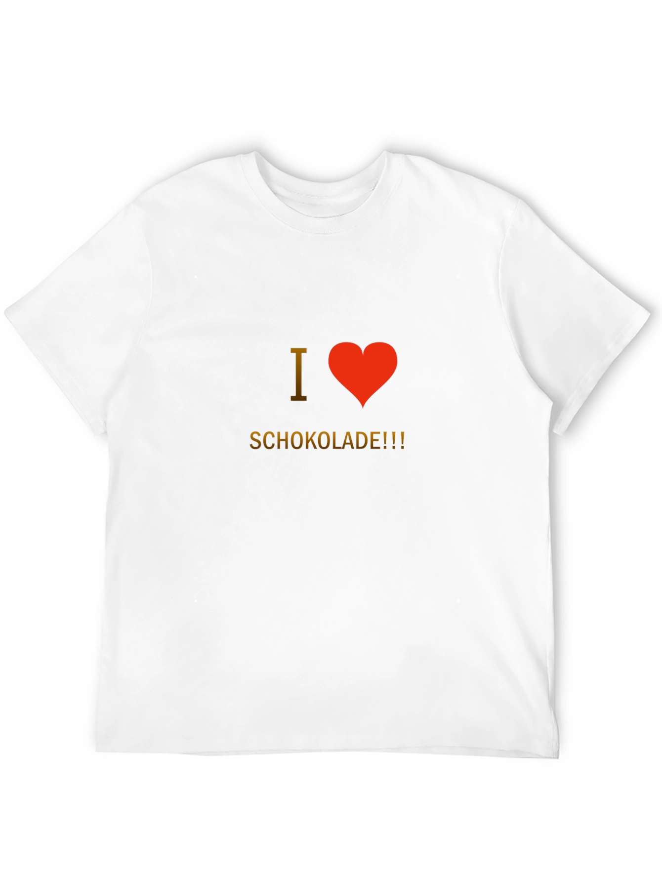 I Love Chocolate - Novelty T-Shirt