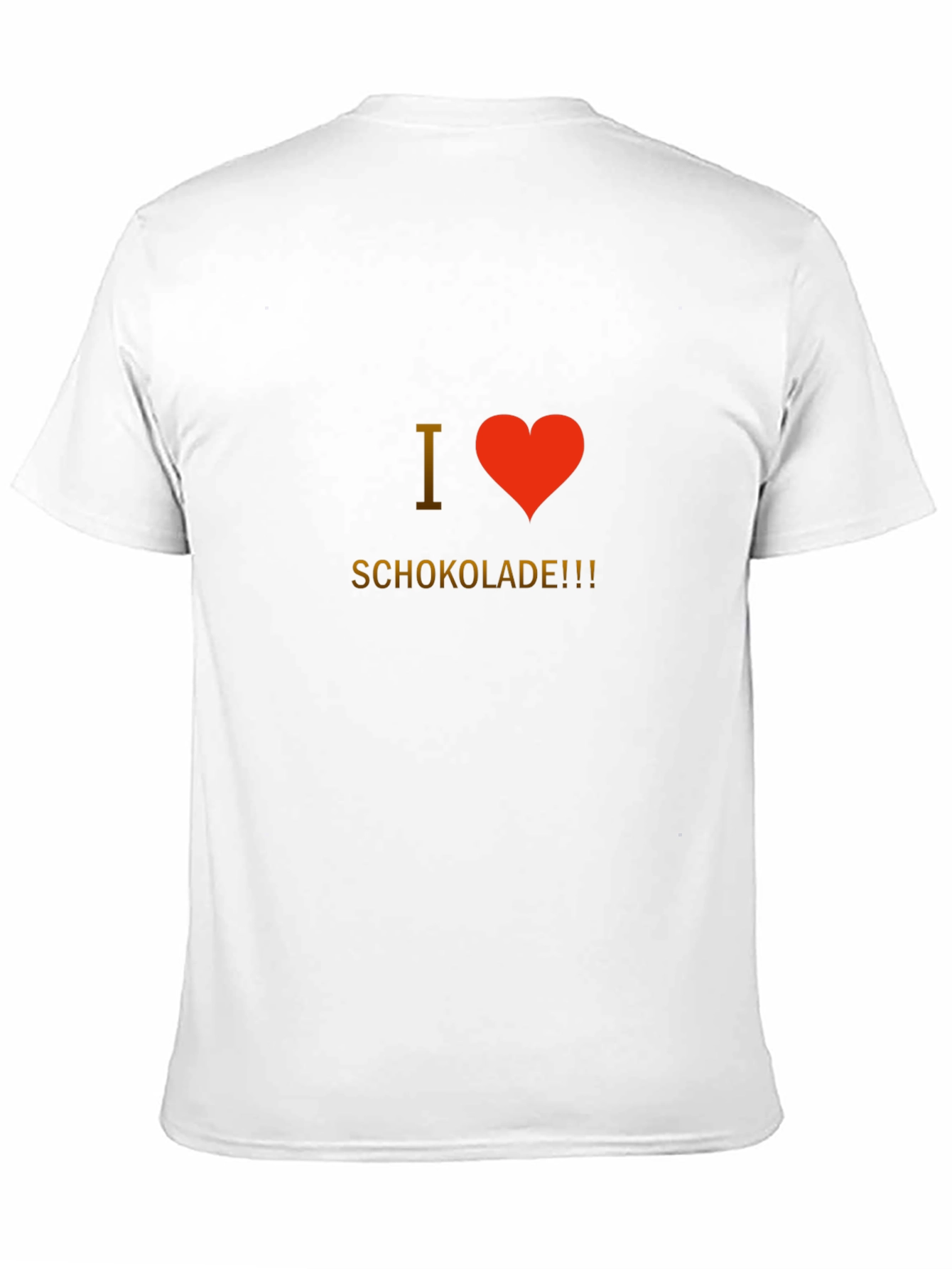 I Love Chocolate - Novelty T-Shirt